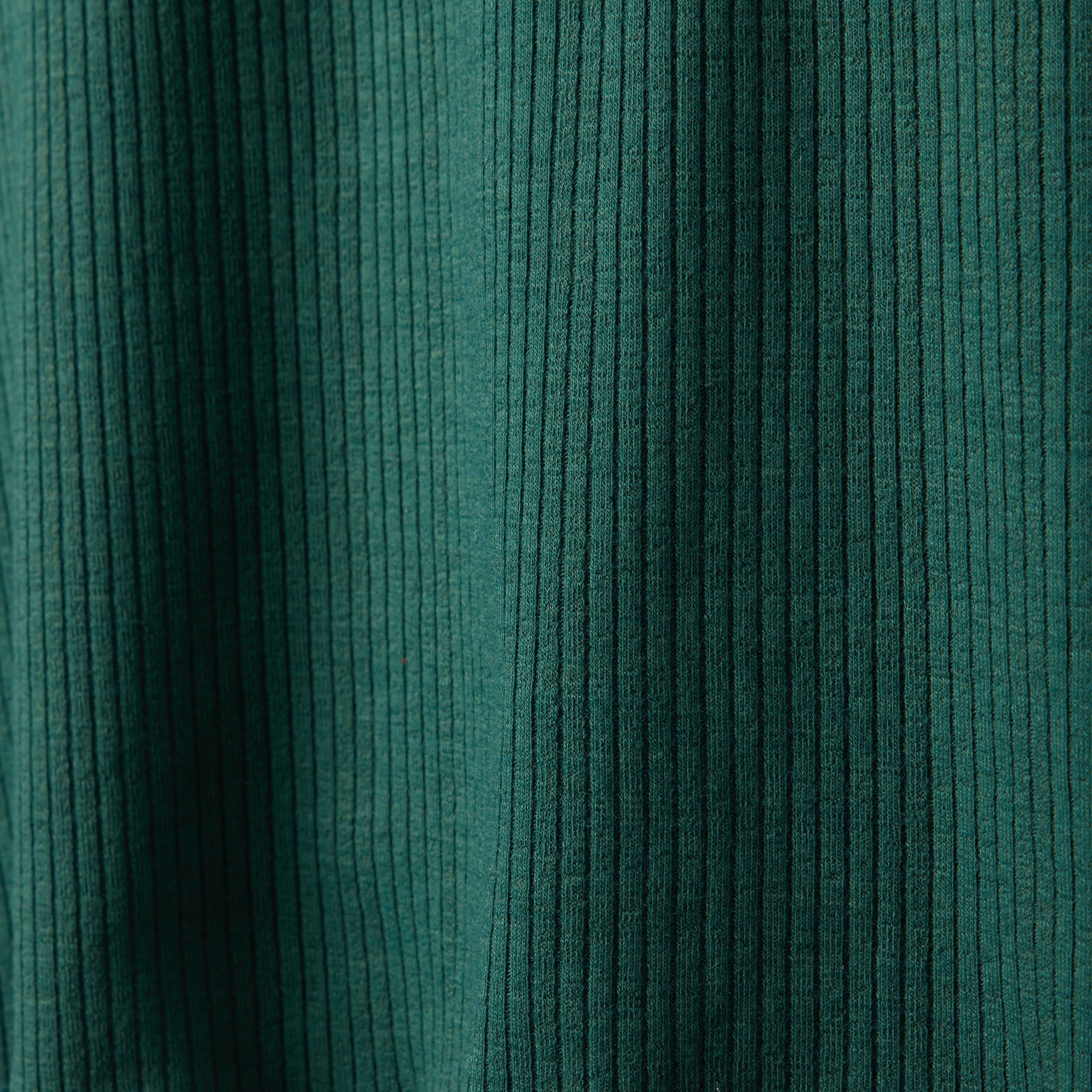 Ribbed Ruffle Trim Turtleneck image number 2