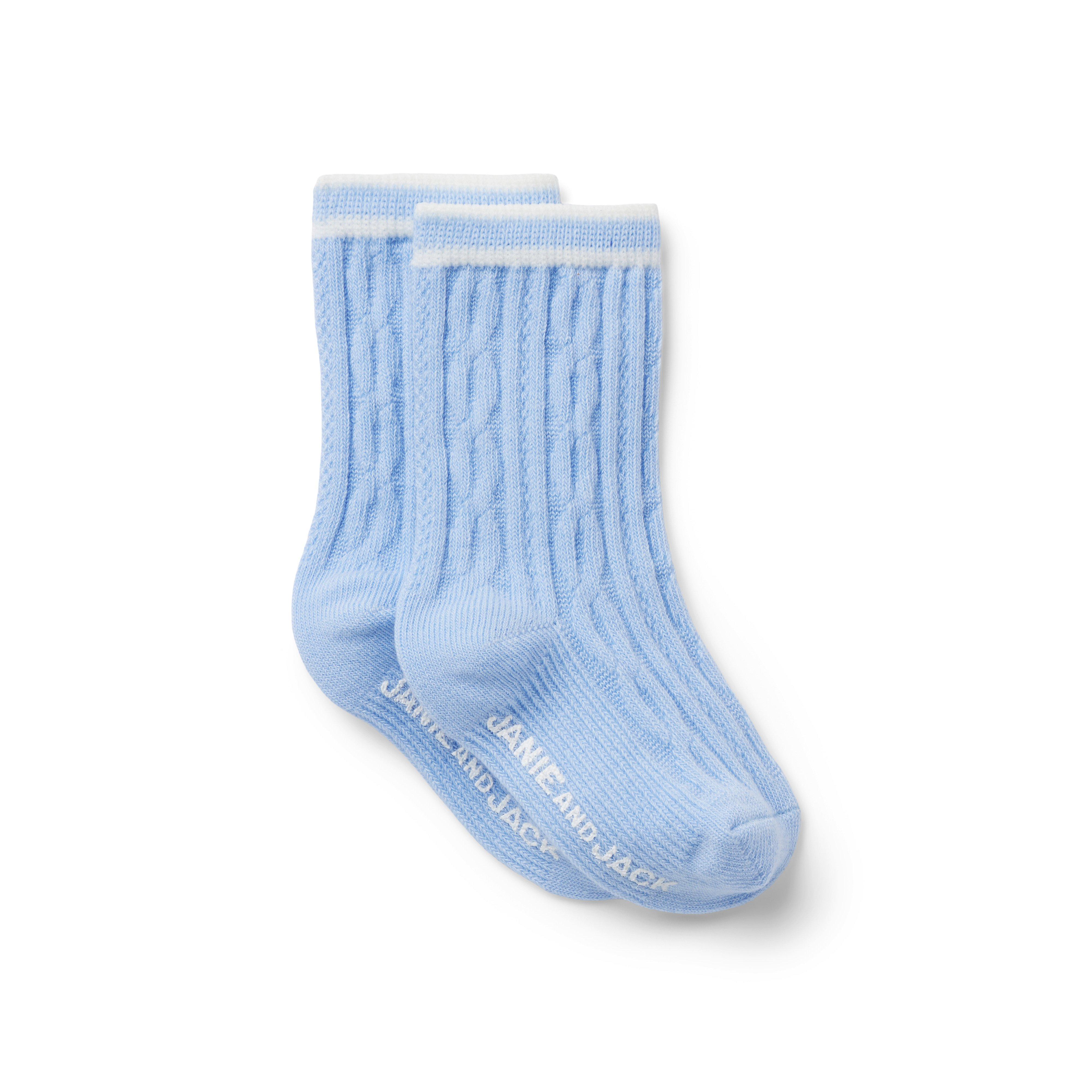 Baby Cable Knit Sock image number 0