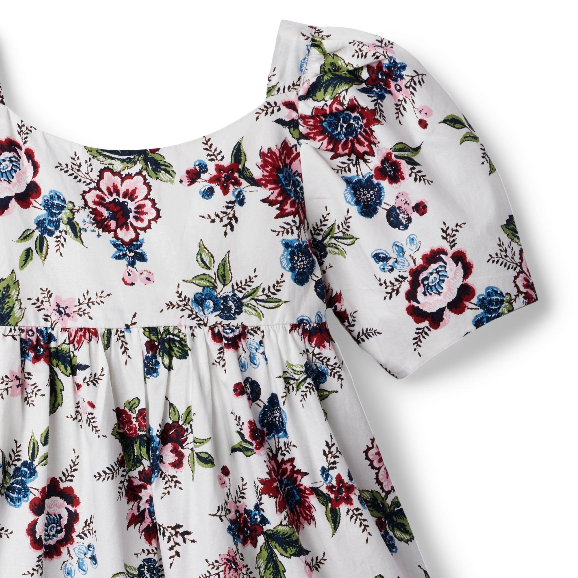 Floral Puff Sleeve Dress image number 4