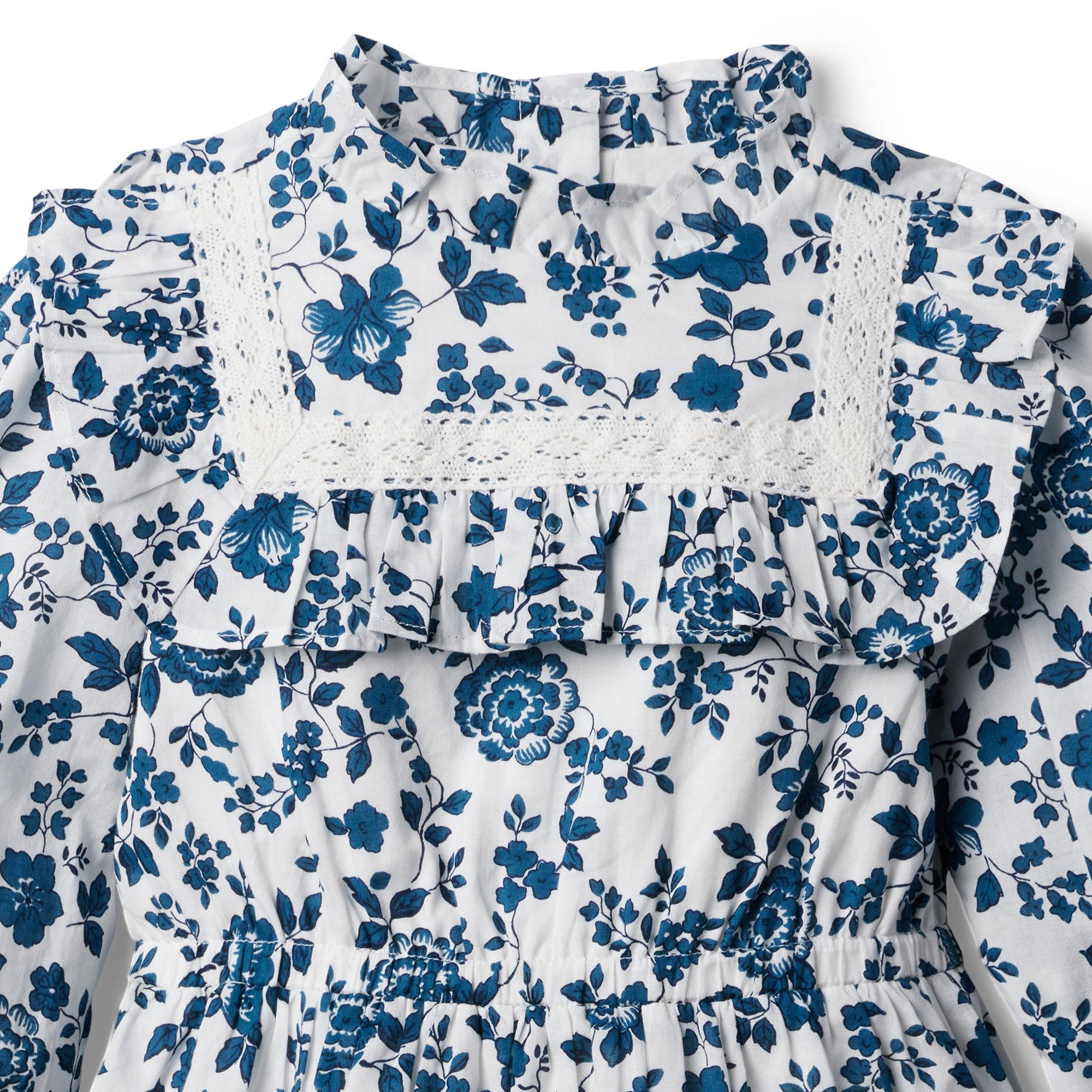Floral Lace Ruffle Dress image number 2