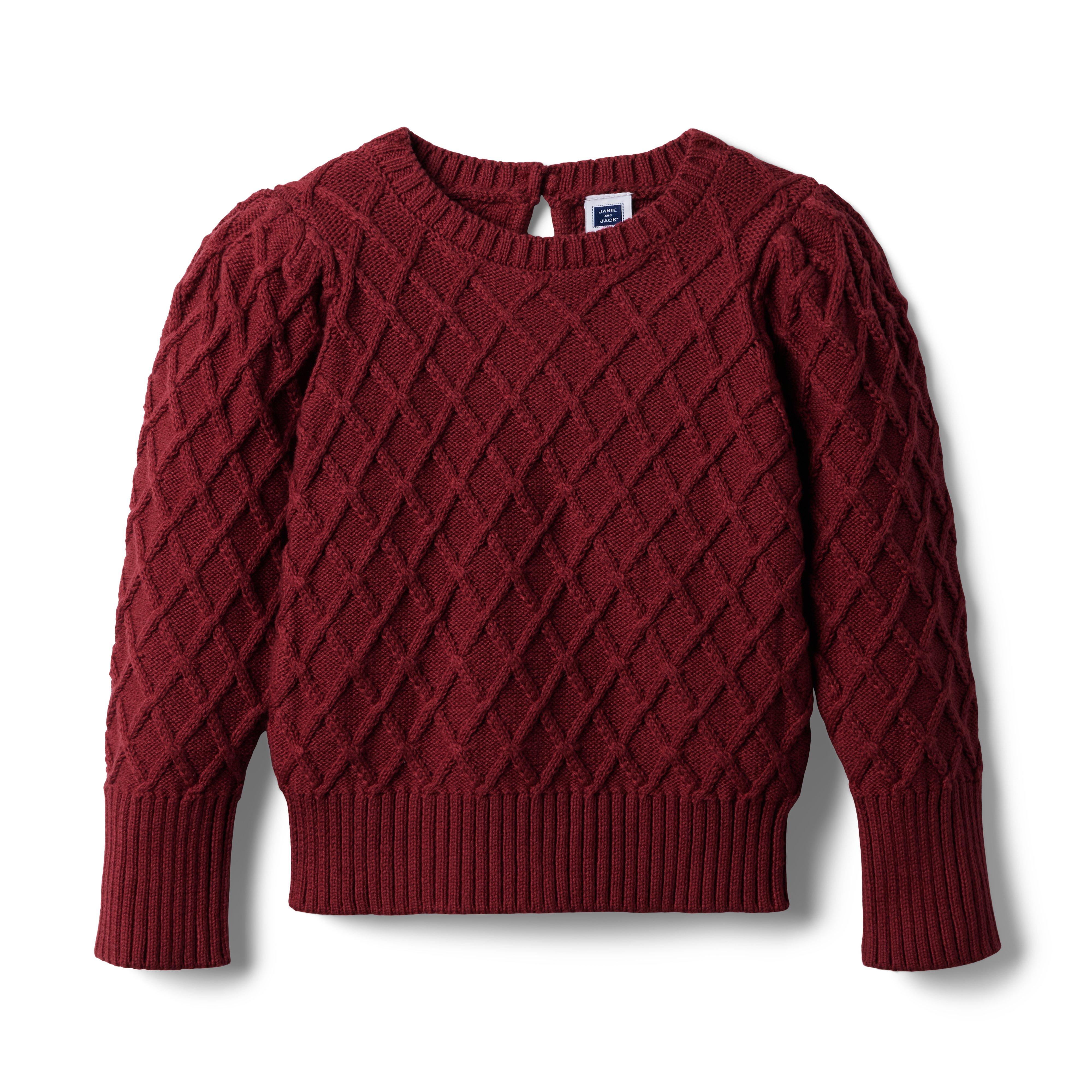 Diamond Textured Sweater image number 0