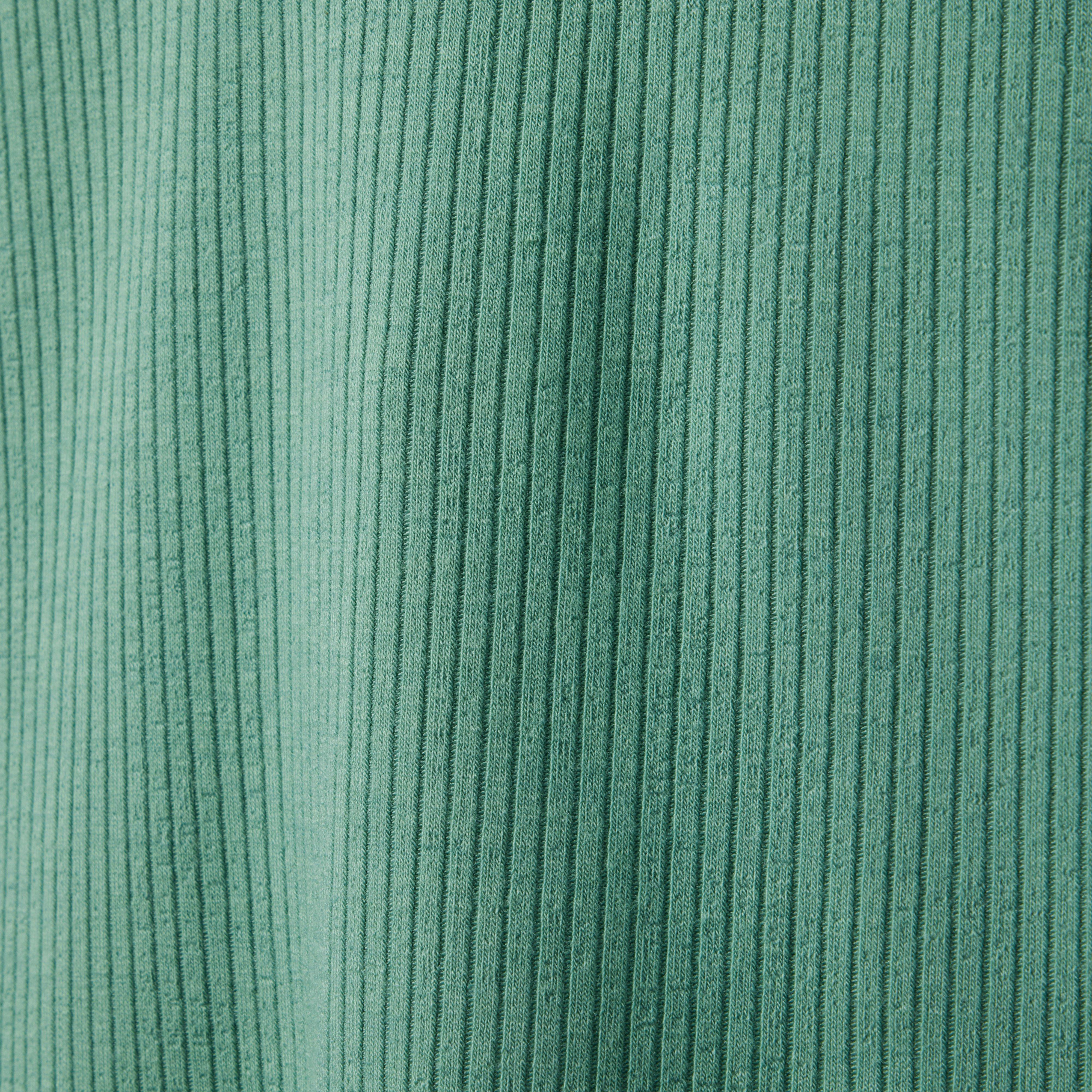 Ribbed Bubble Sleeve Top image number 1