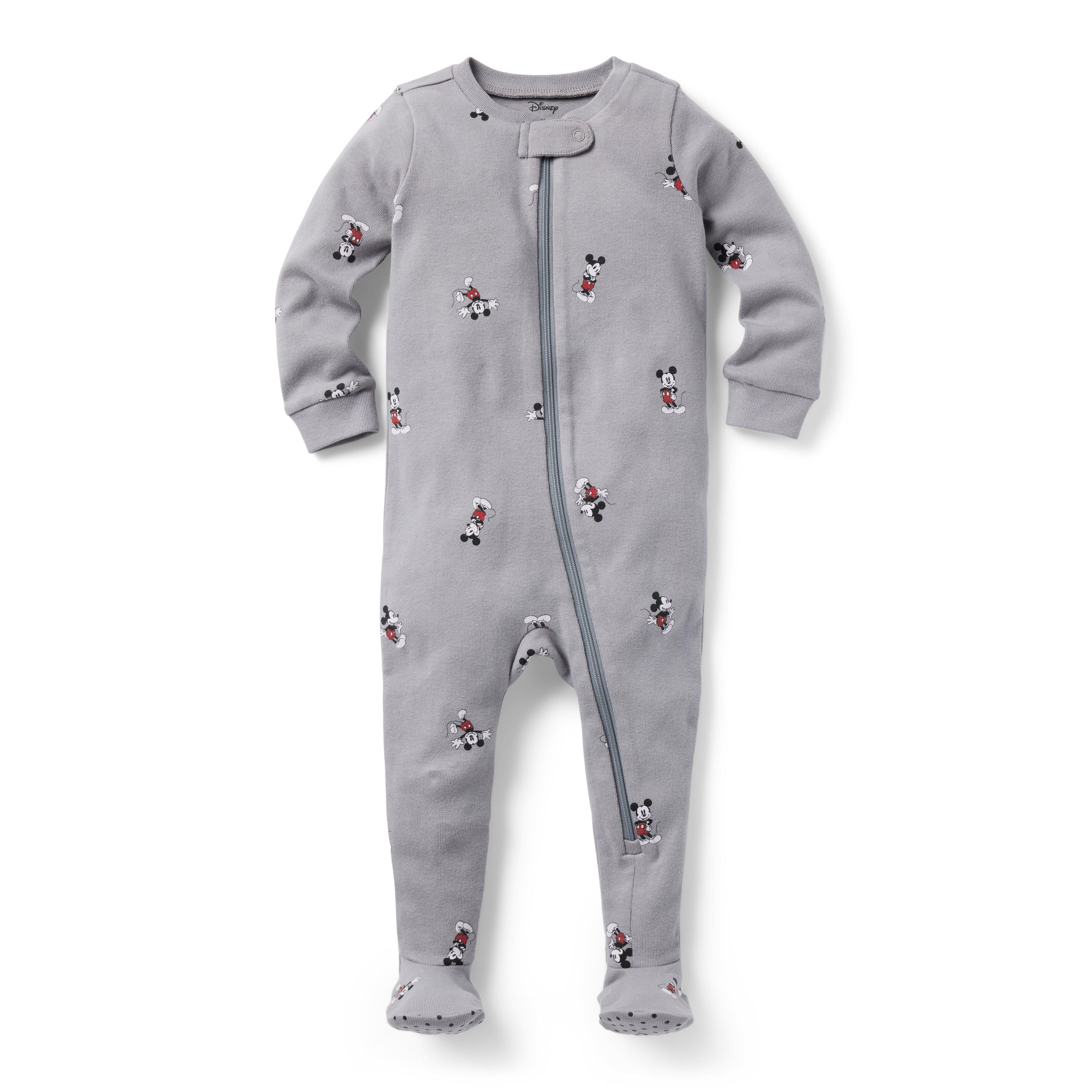 Baby Good Night Footed Pajama in Disney Mickey Mouse Classic image number 0