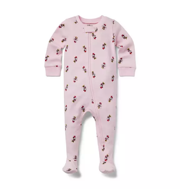 Baby Good Night Footed Pajama in Disney Minnie Mouse Classic