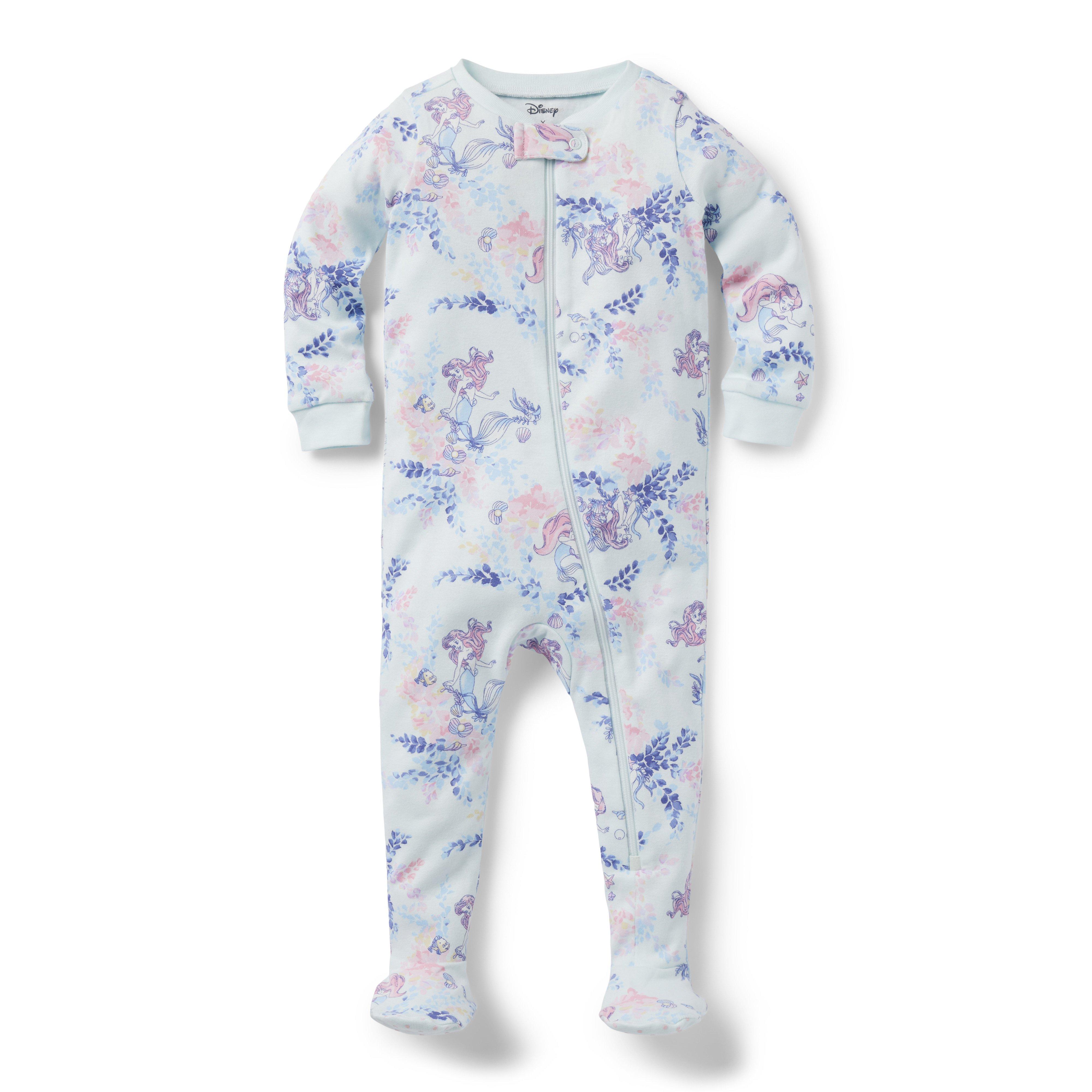 Baby Good Night Footed Pajama in Disney Little Mermaid image number 0