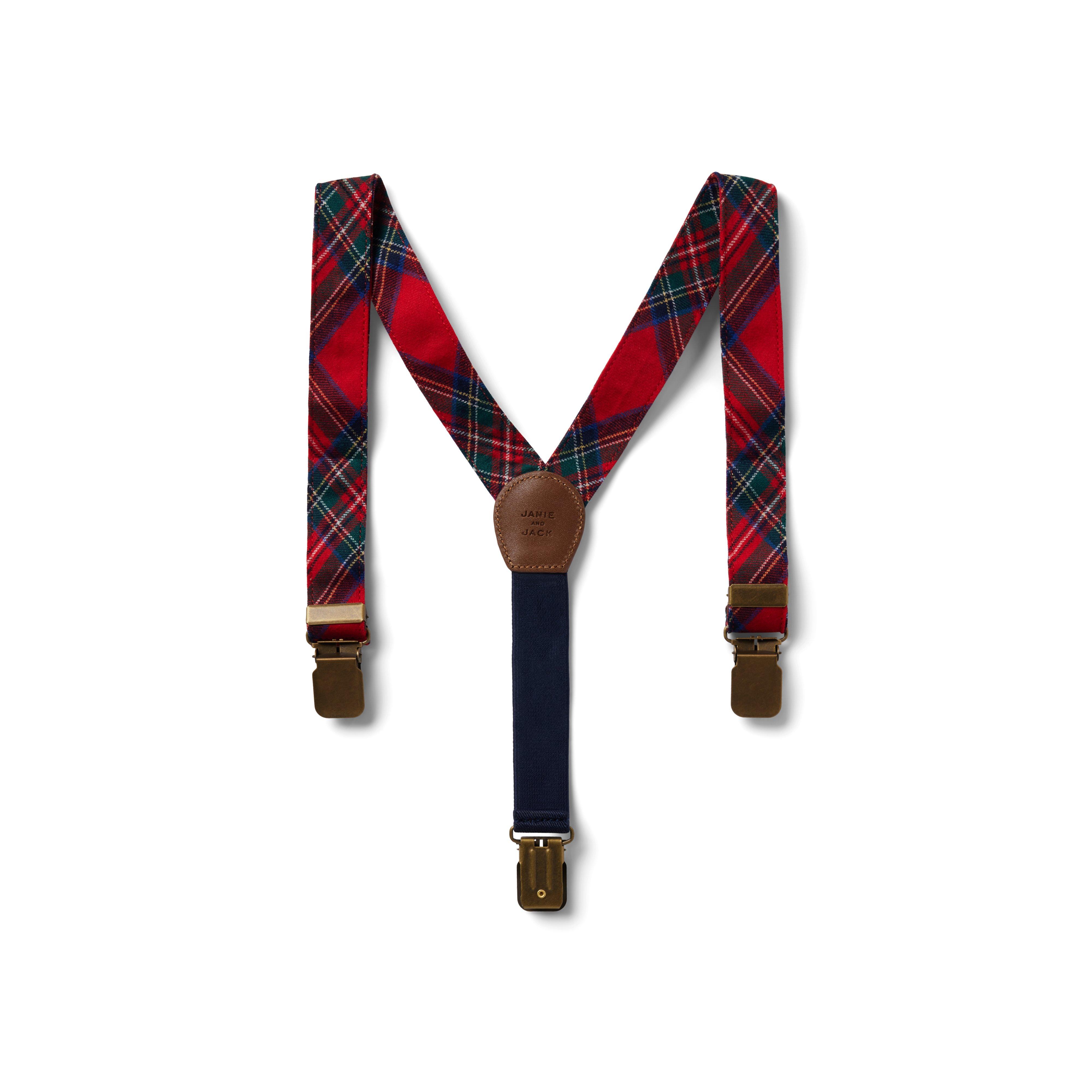 Plaid Suspenders