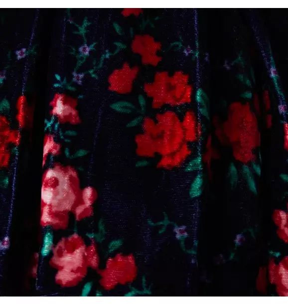 Rose Velvet Tulle Skirt image number 3