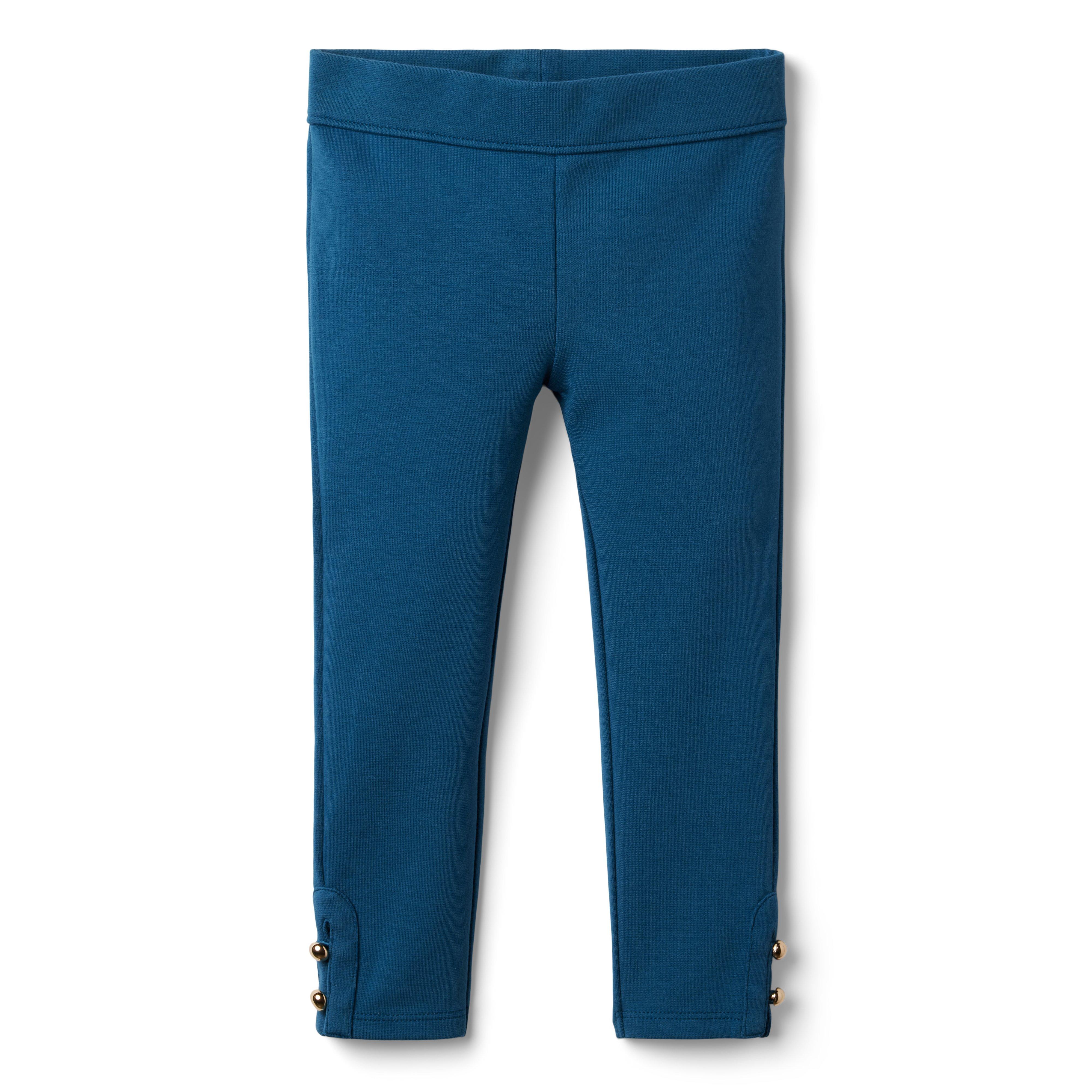 BUTTON-CUFF PONTE PANT