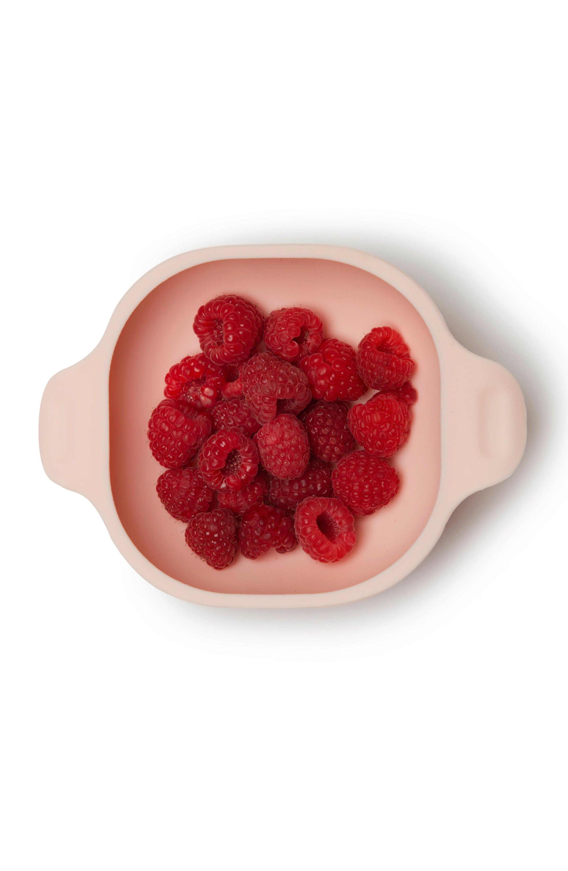 Loulou Lollipop Pink Silicone Snack Bowl image number 1