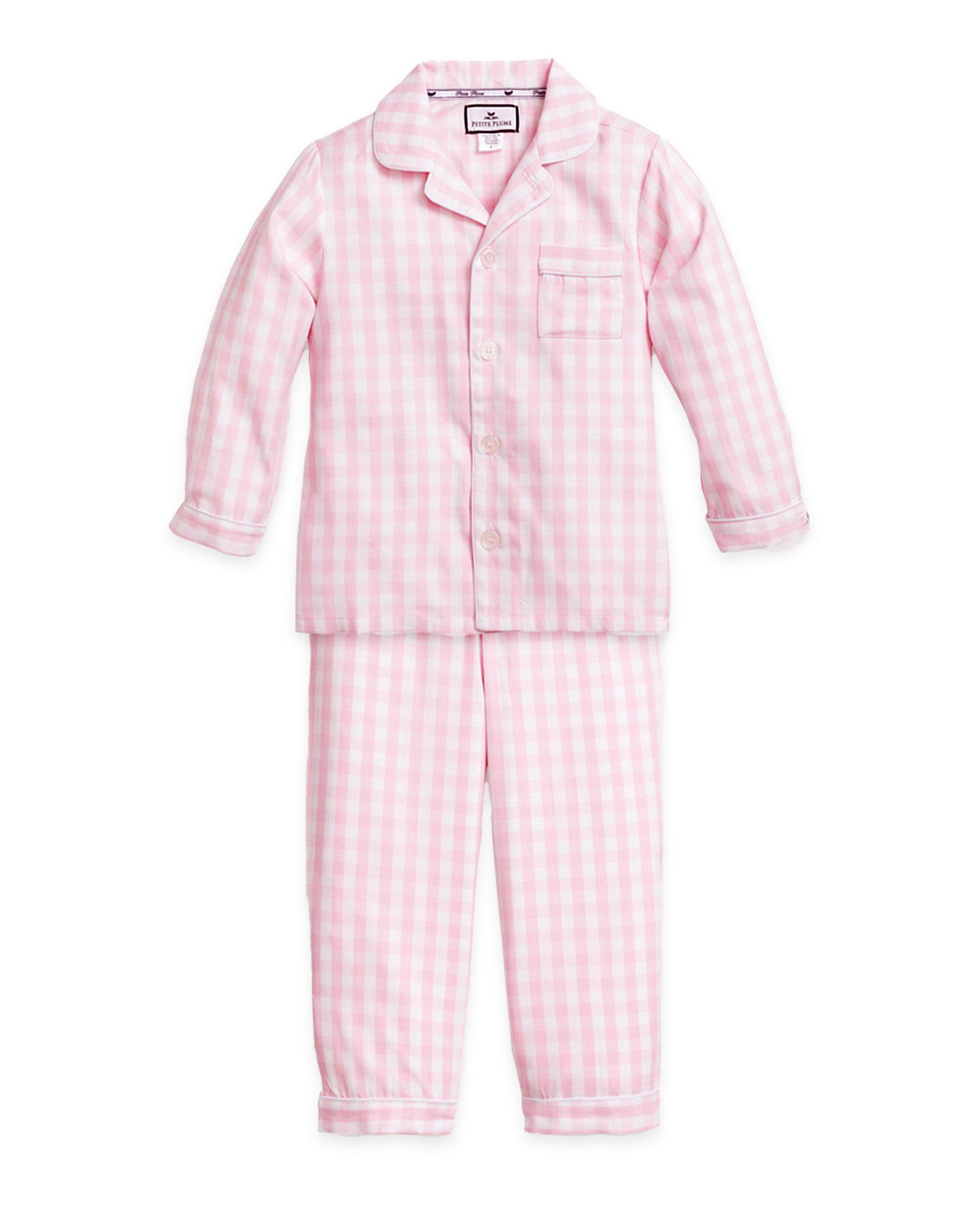 Petite Plume Gingham Pajama Set