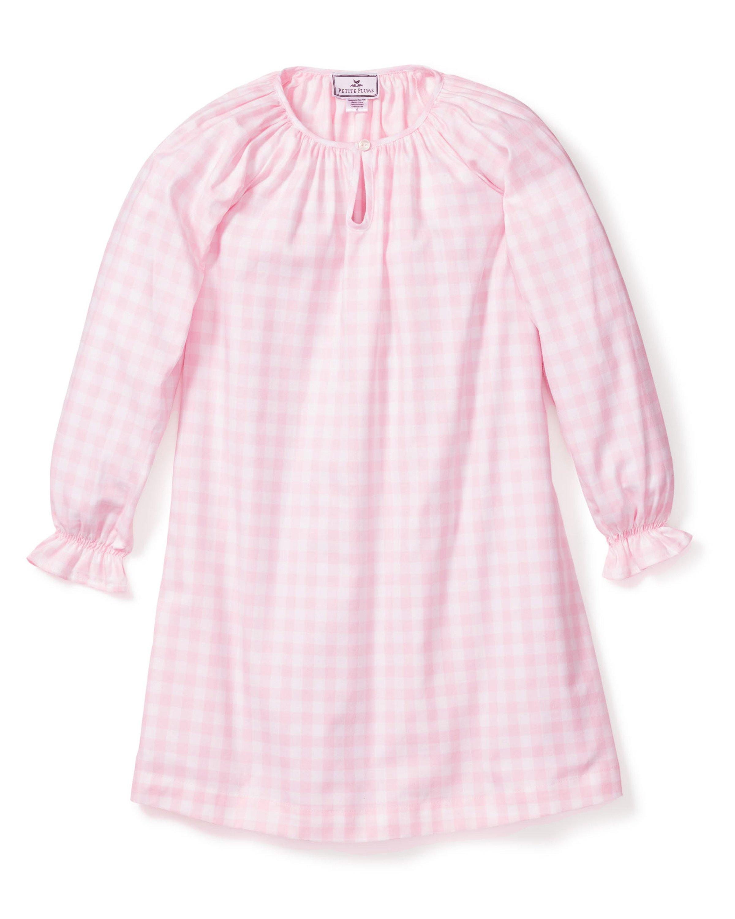 Petite Plume Gingham Delphine Nightgown image number 0