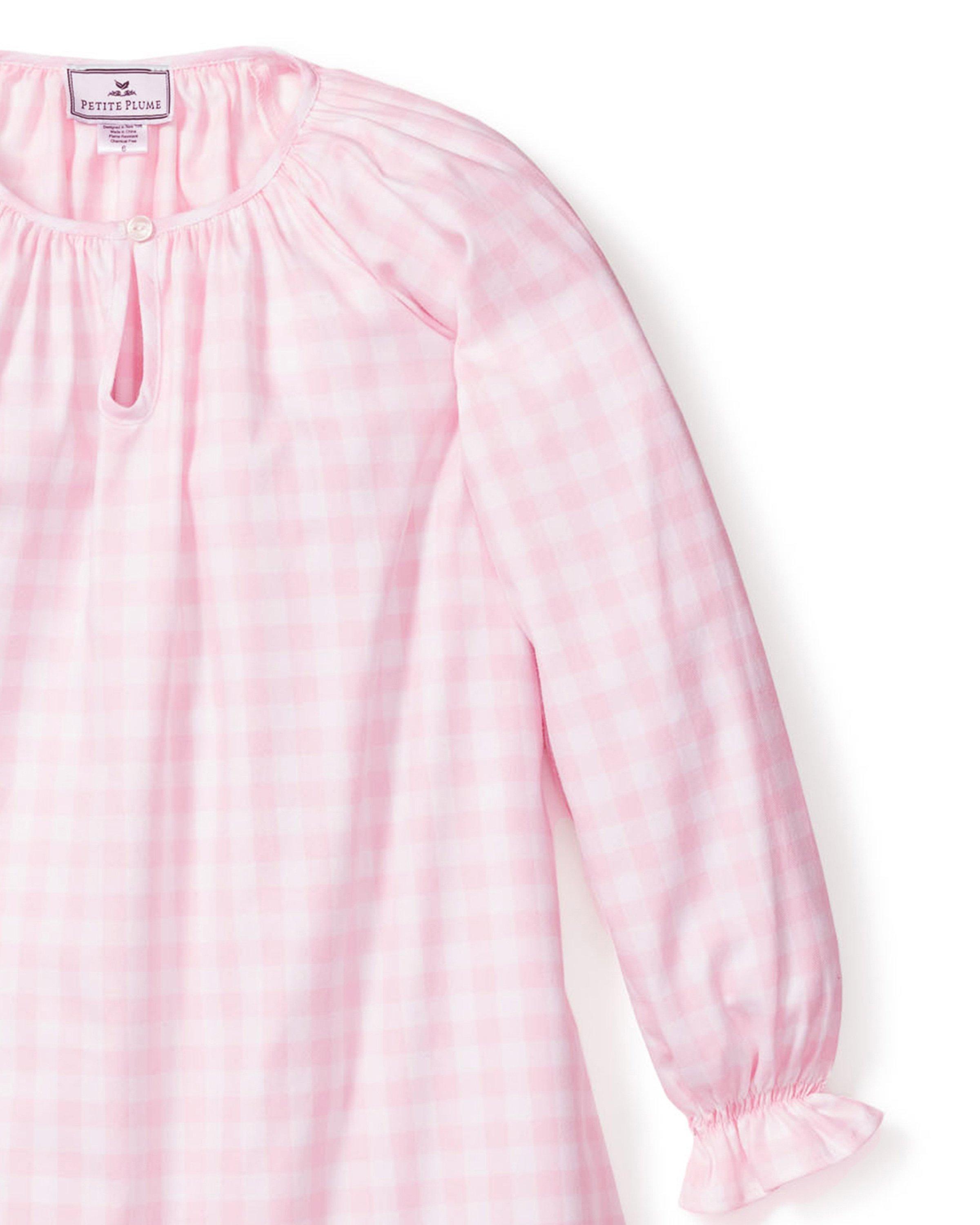 Petite Plume Gingham Delphine Nightgown image number 1