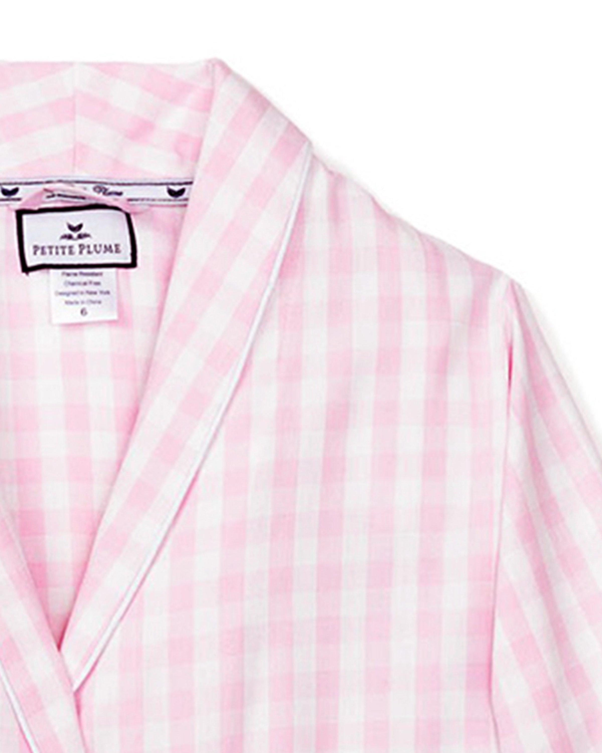 Petite Plume Gingham Robe