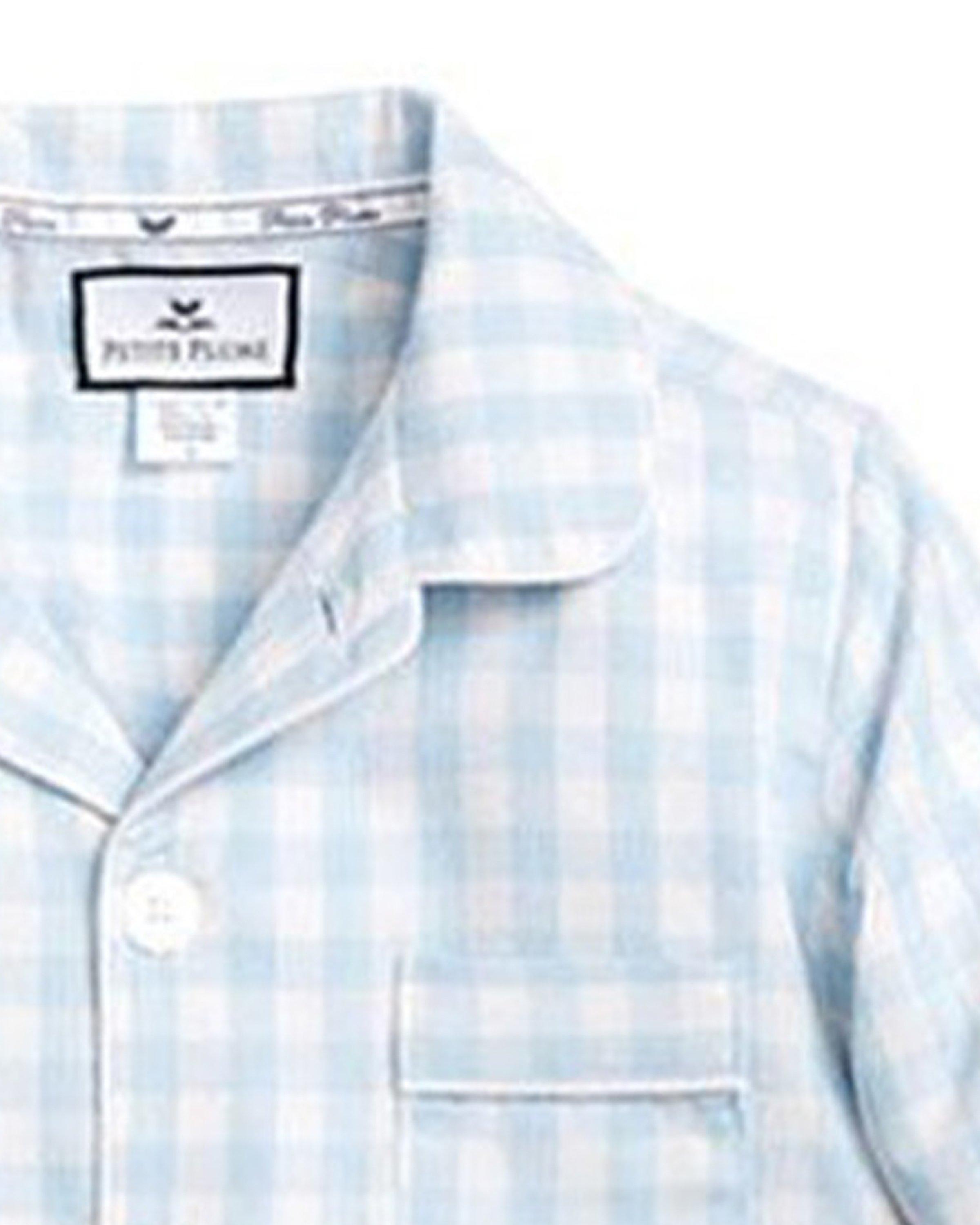 Petite Plume Gingham Pajama Set image number 1