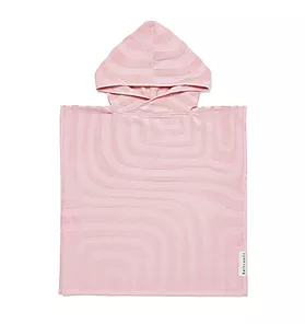 Sunnylife Terry Pink Beach Hooded Towel