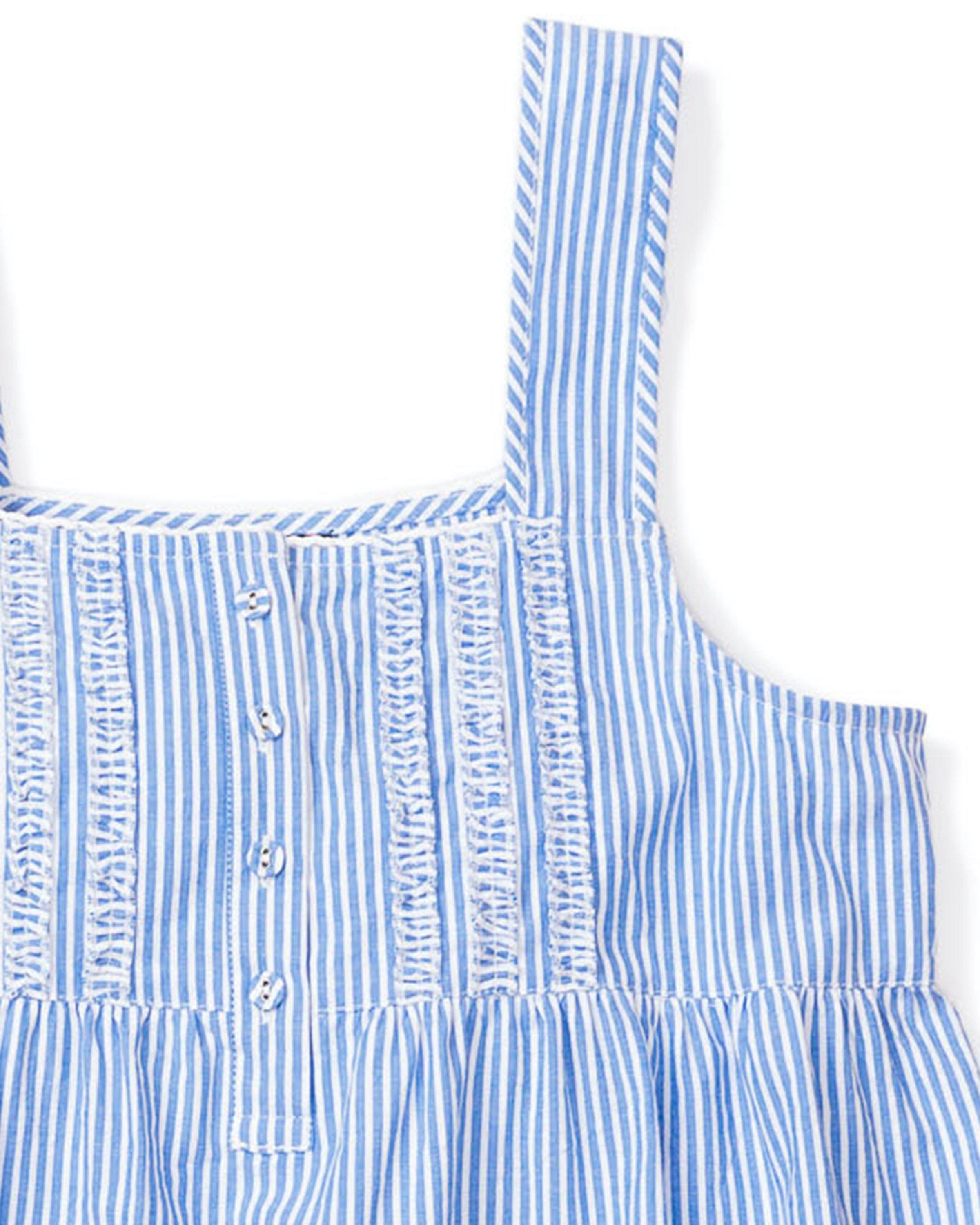 Petite Plume Women's Seersucker Charlotte Nightgown image number 1