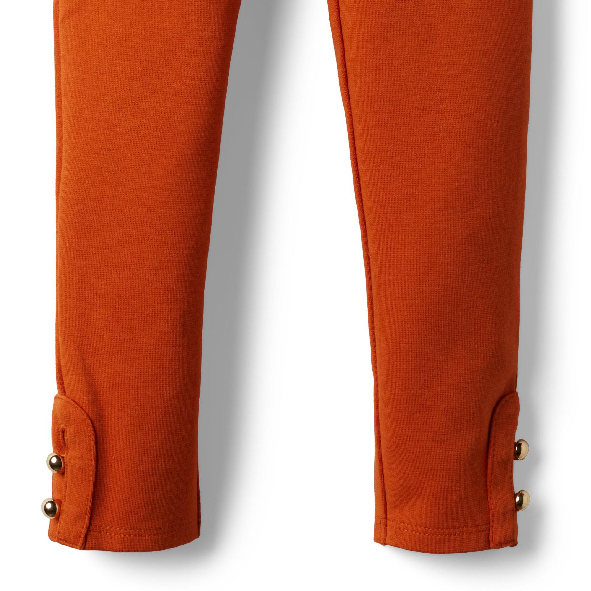 Button-Cuff Ponte Pant image number 1