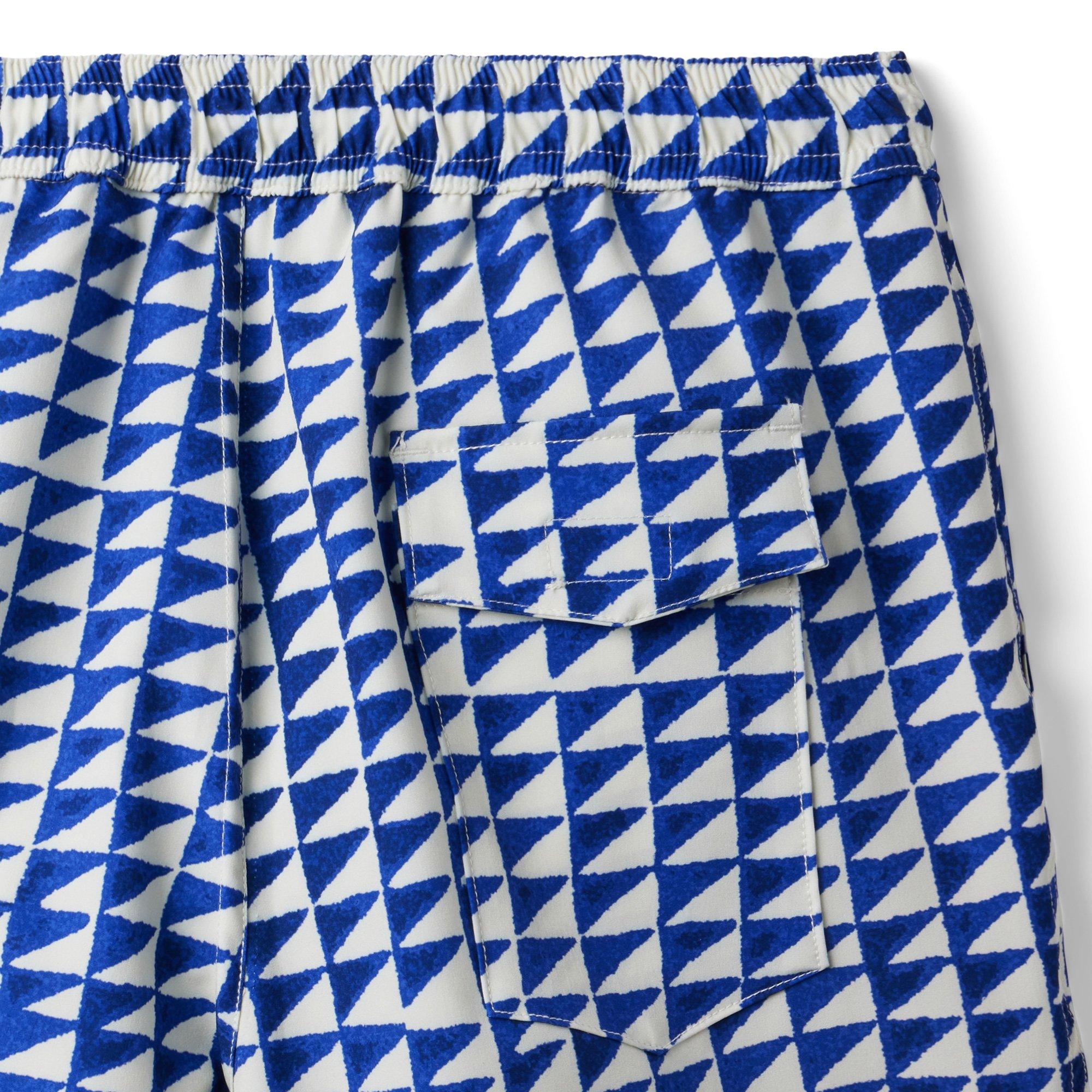 Dawne Florine Men's Tile Print Swim Trunk image number 2