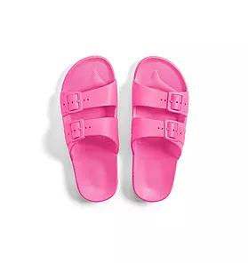 Janie and Jack Freedom Moses Teen Glow Pink Slides