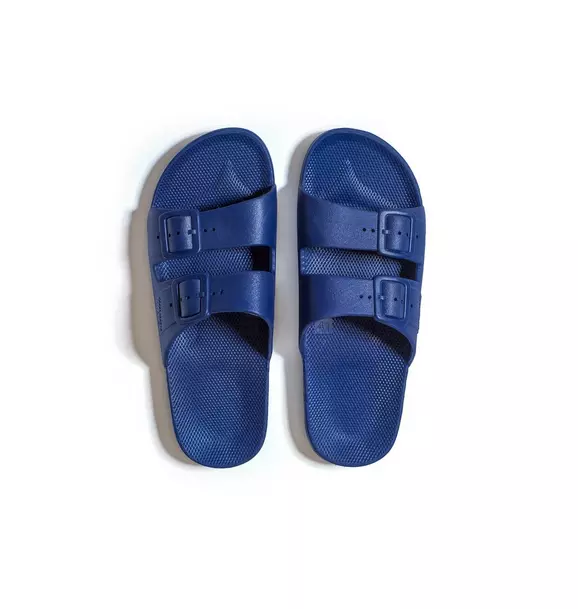 Freedom Moses Teen Navy Slides