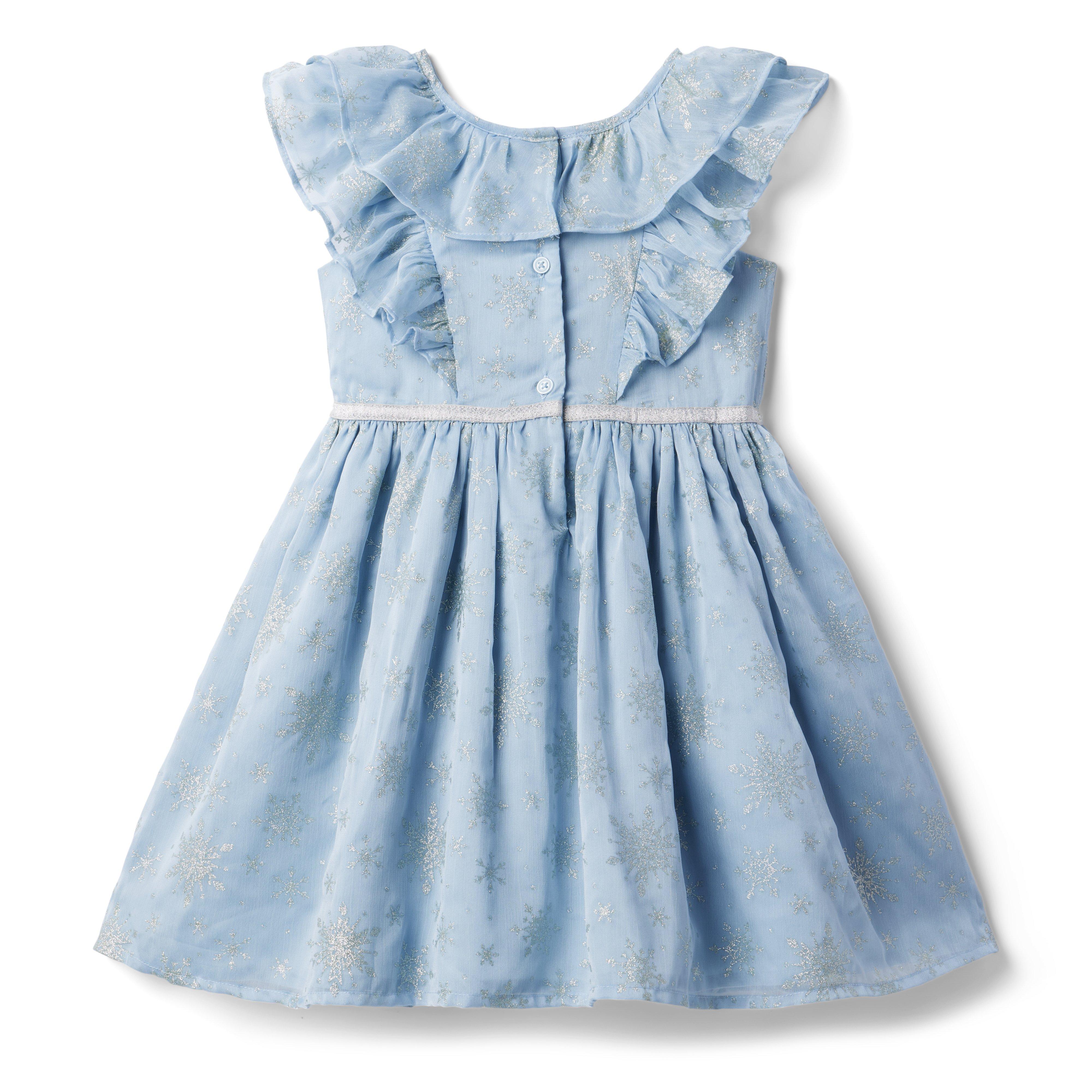 Disney Frozen Shimmer Snowflake Dress image number 3