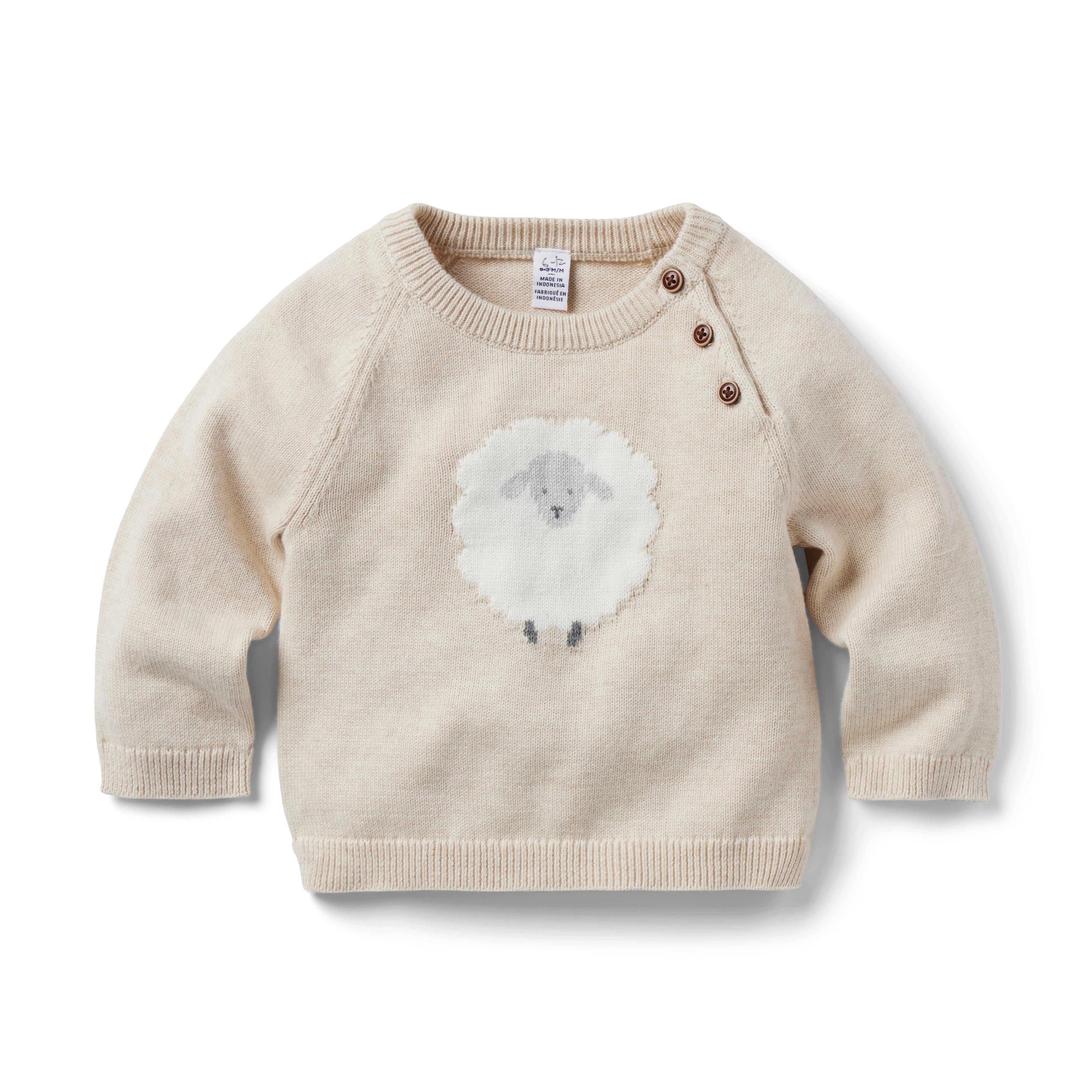Janie and Jack Baby Sheep Sweater