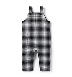 Baby Plaid Twill Overall