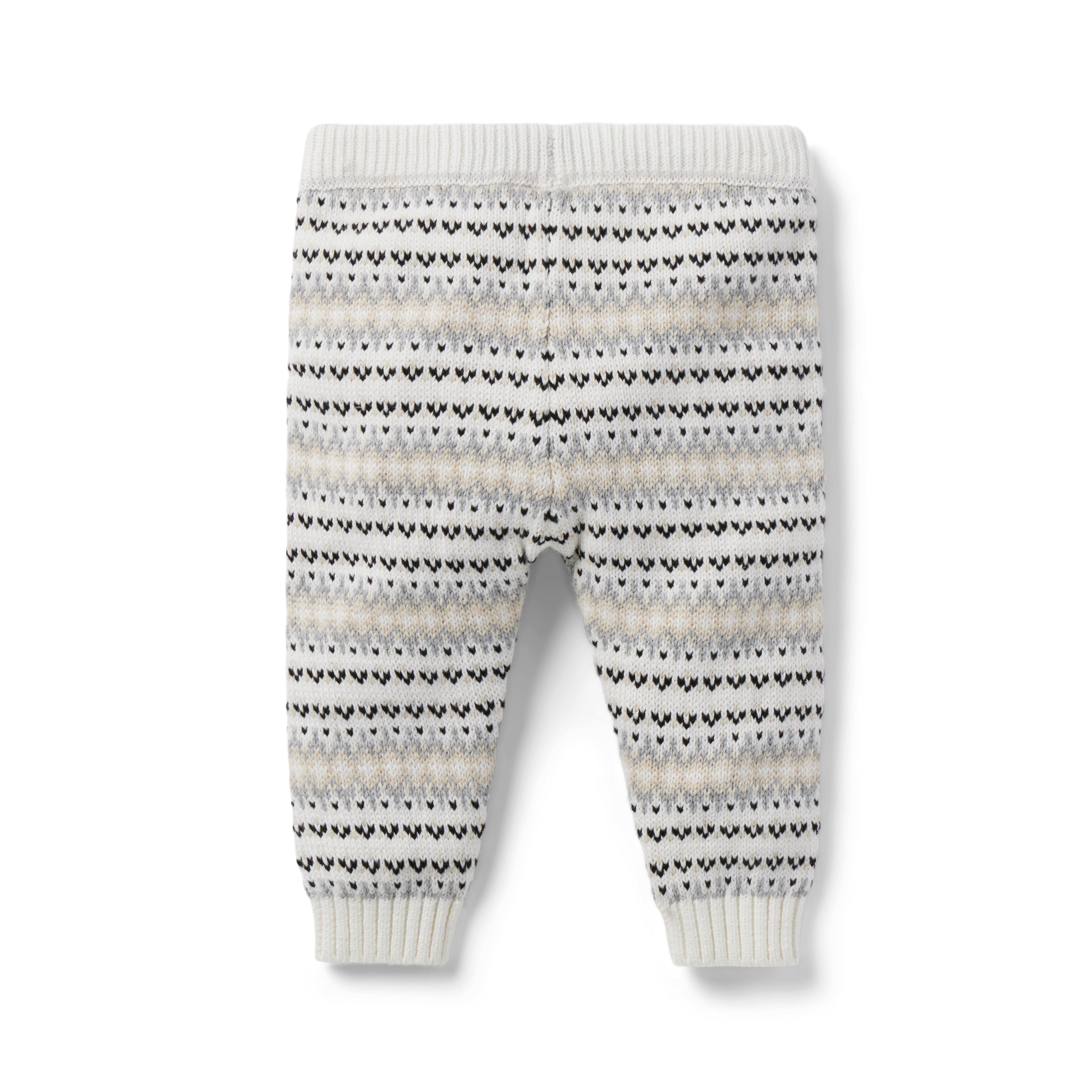 Baby Fair Isle Sweater Jogger image number 2