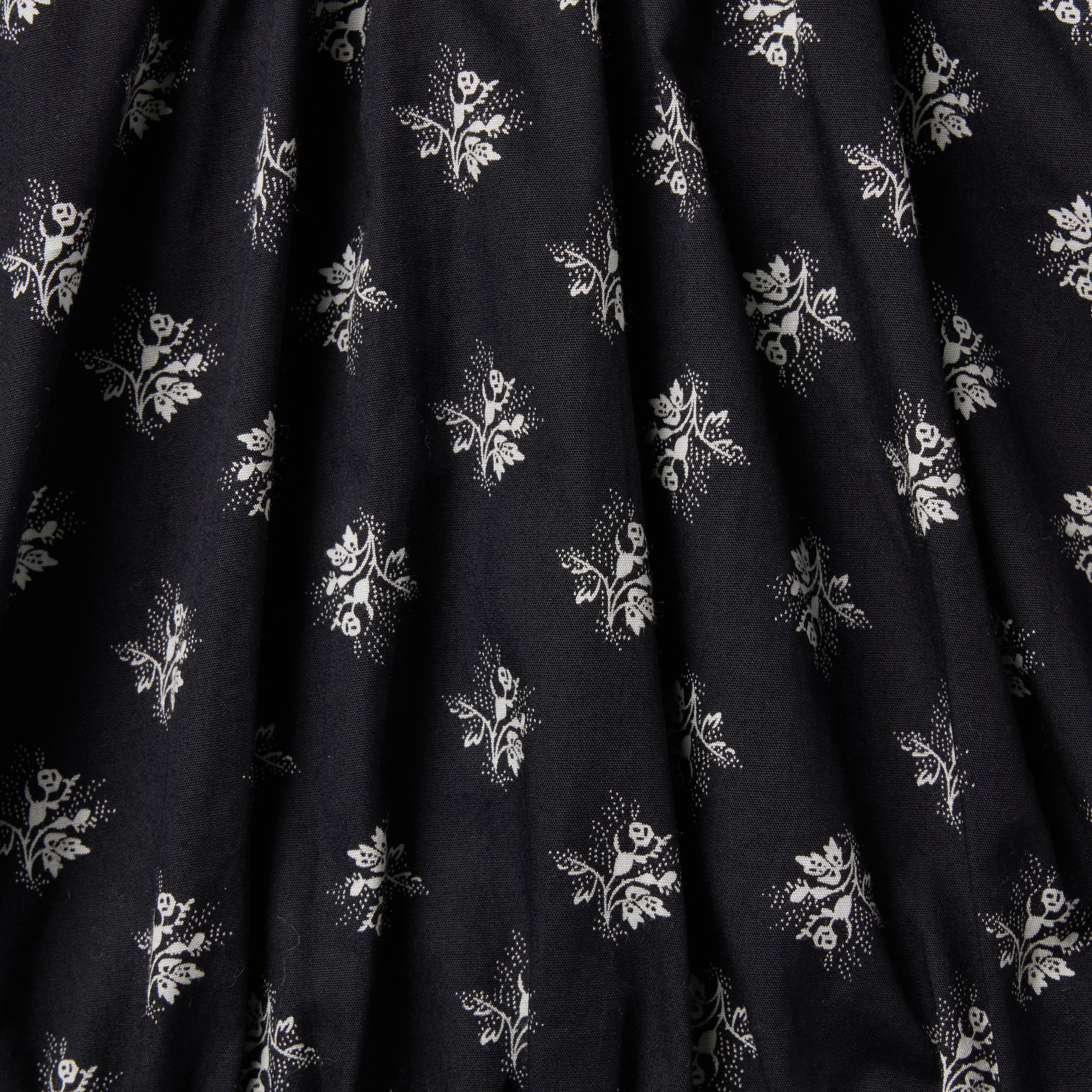 Baby Floral Bow Collar Poplin Dress image number 3