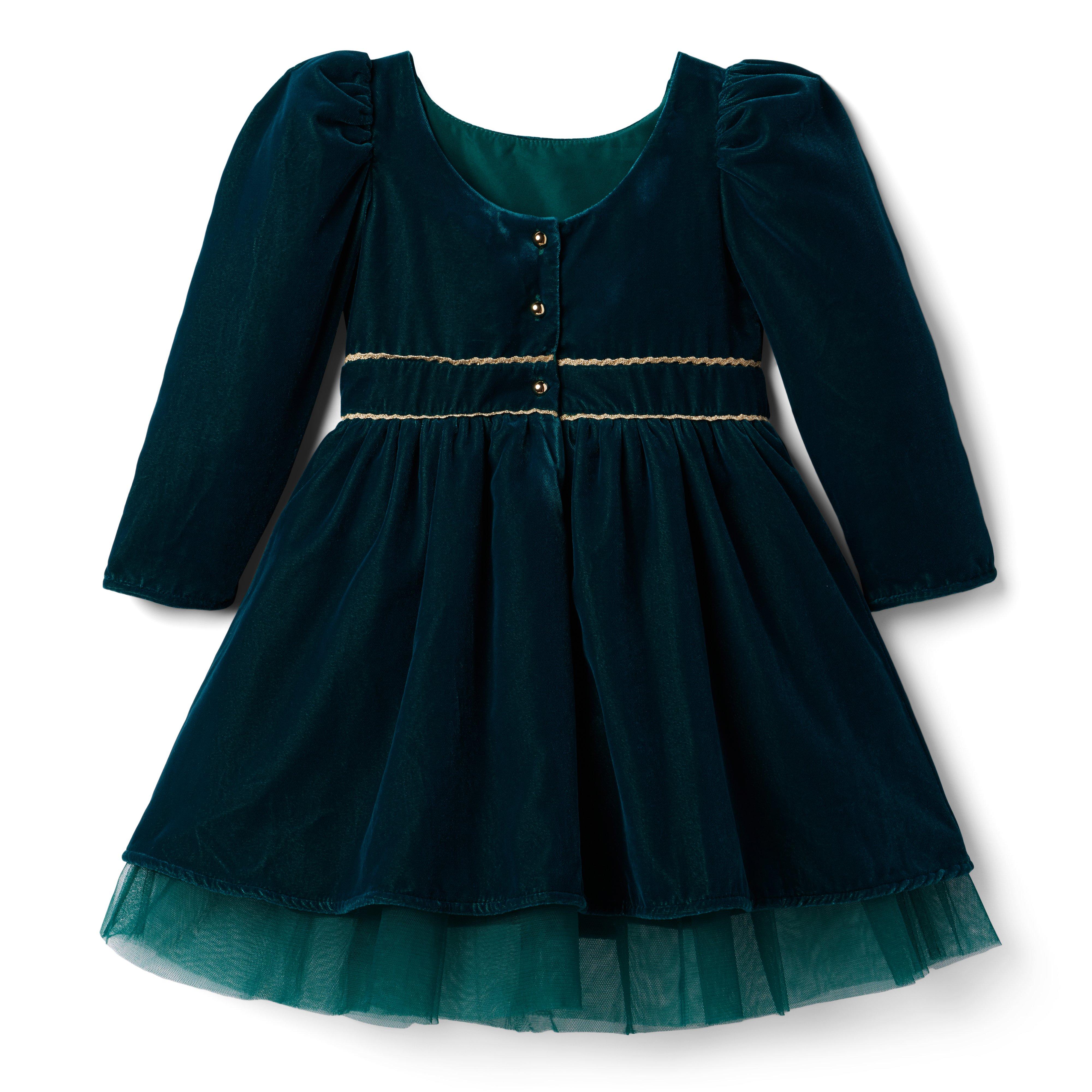 Disney Frozen Velvet Dress image number 2