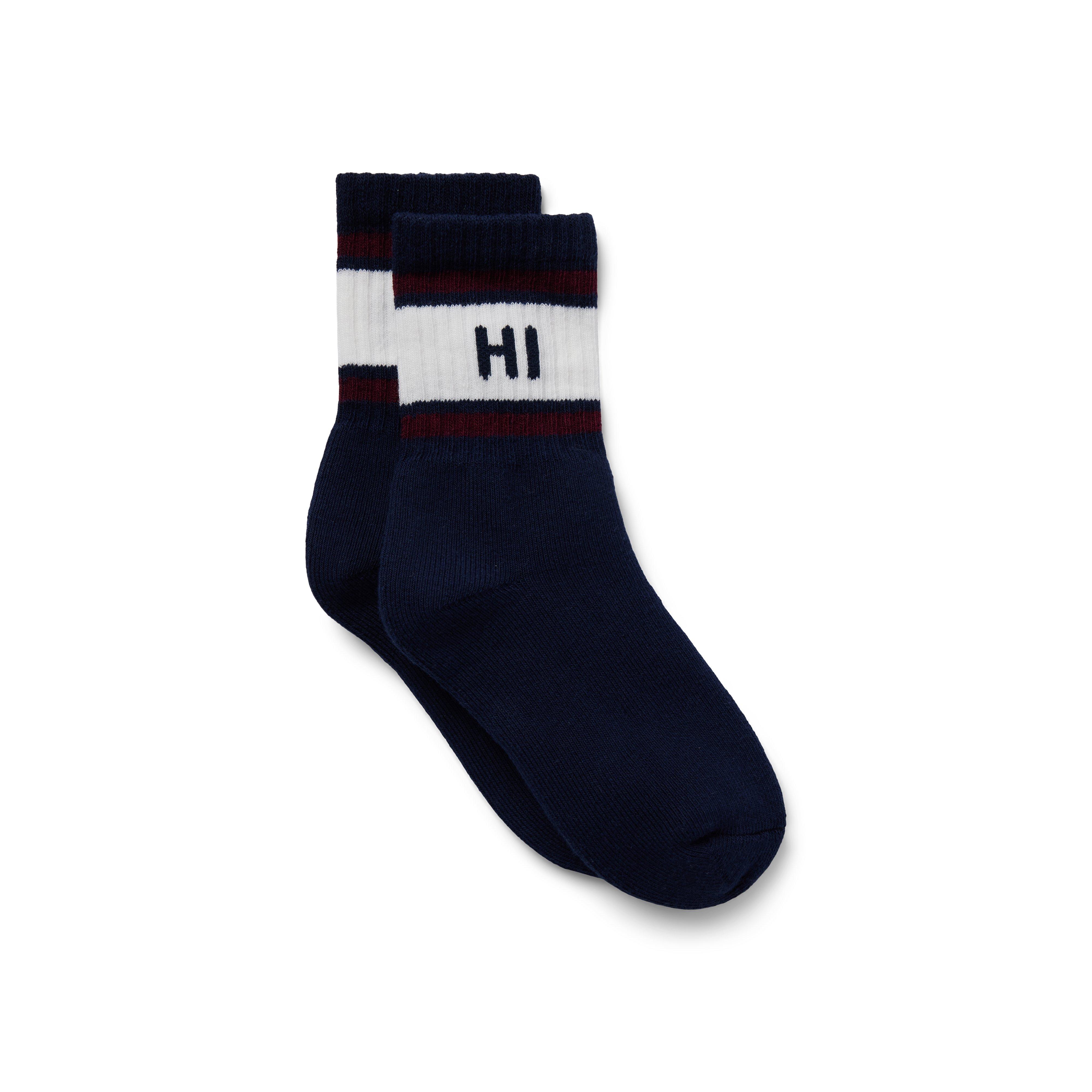 Hi Bye Crew Sock image number 0