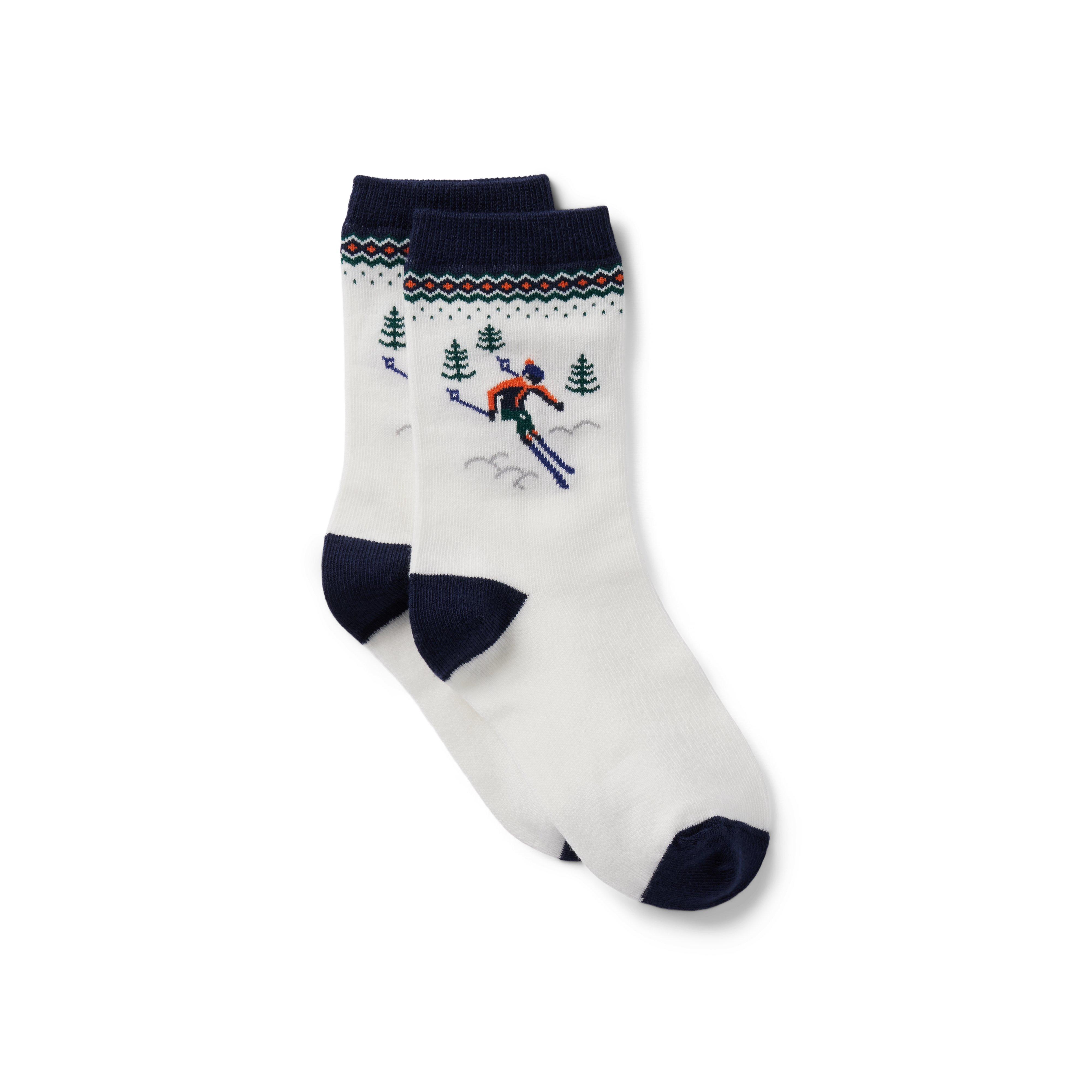 Fair Isle Ski Sock image number 0