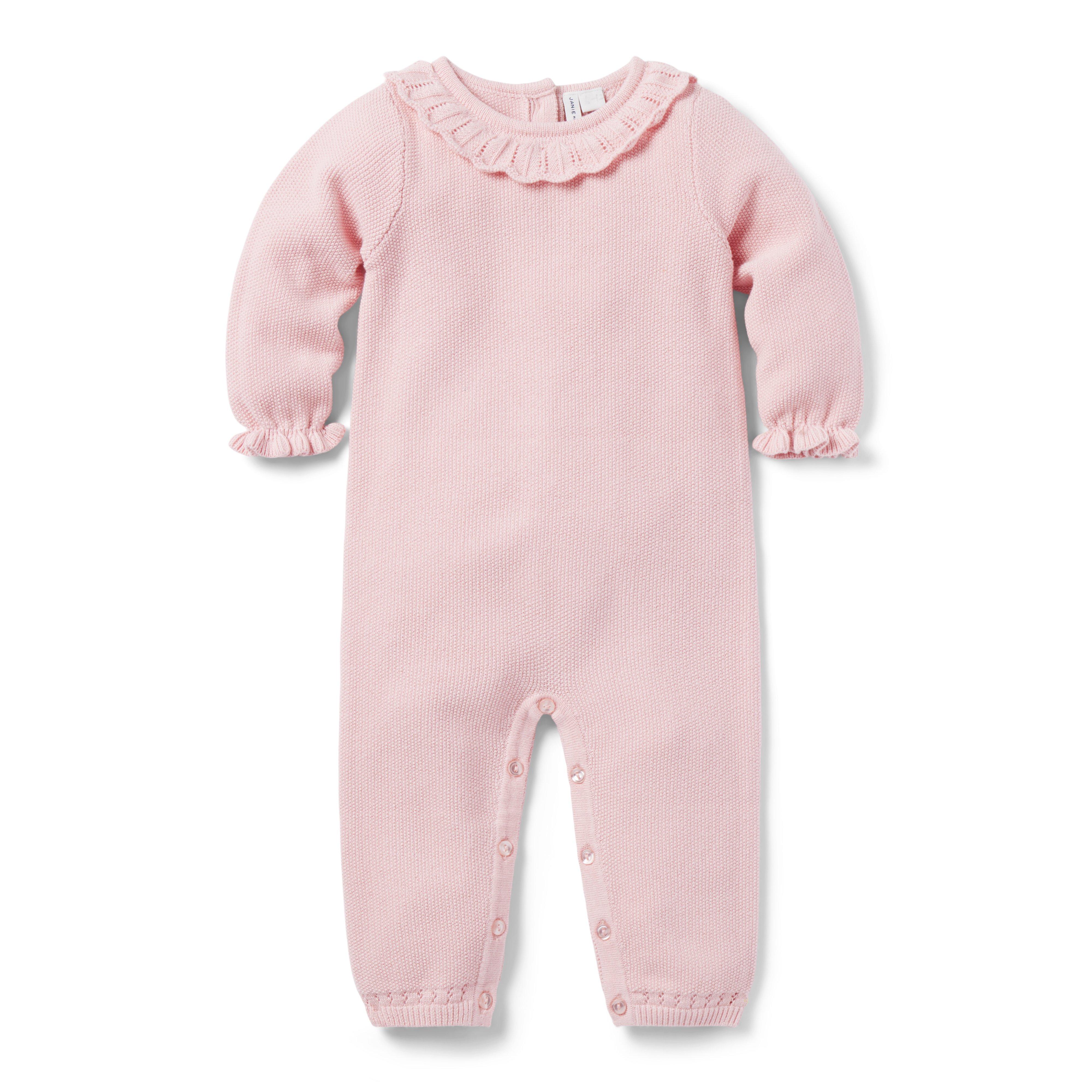 Baby Pointelle Sweater One-Piece image number 0