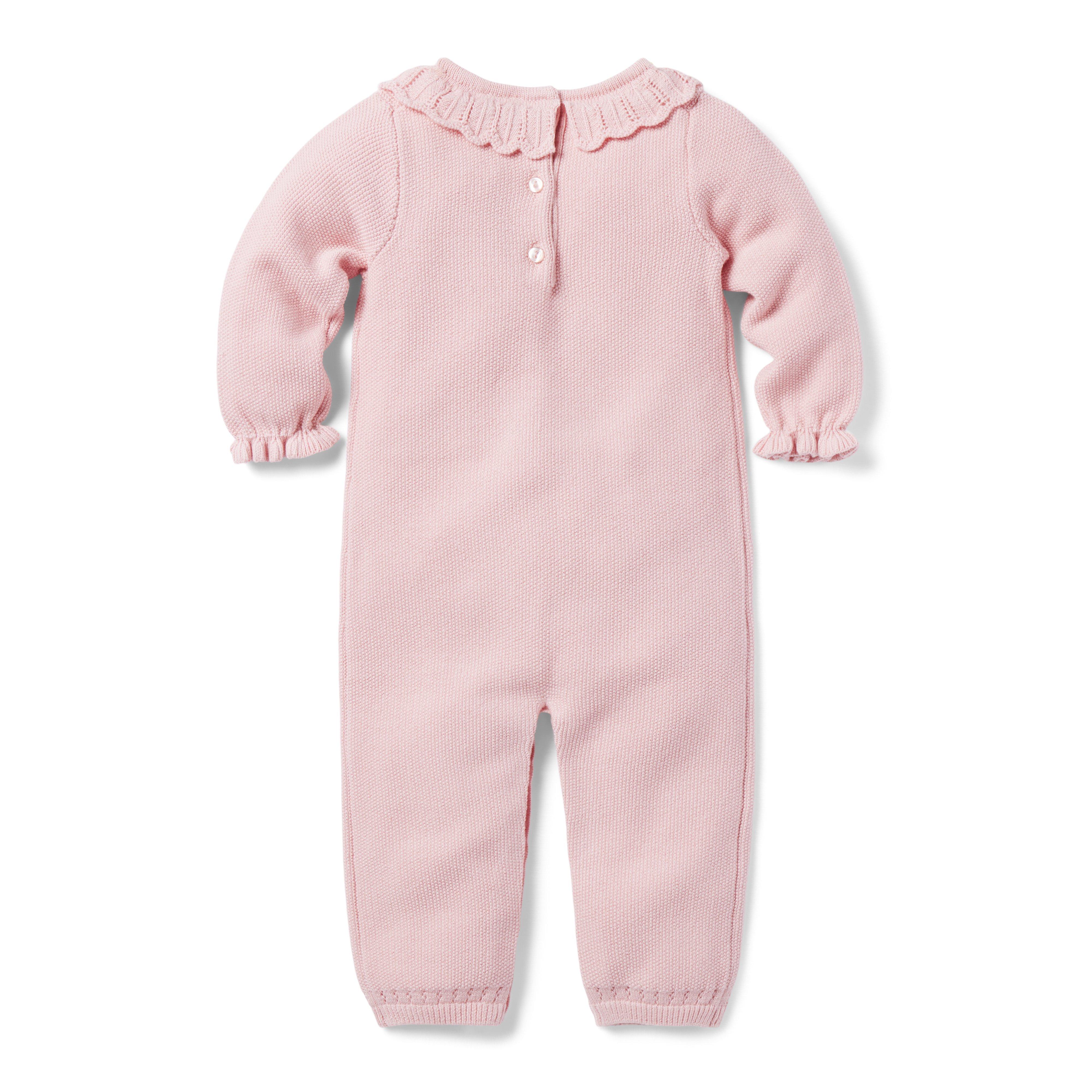 Baby Pointelle Sweater One-Piece image number 1