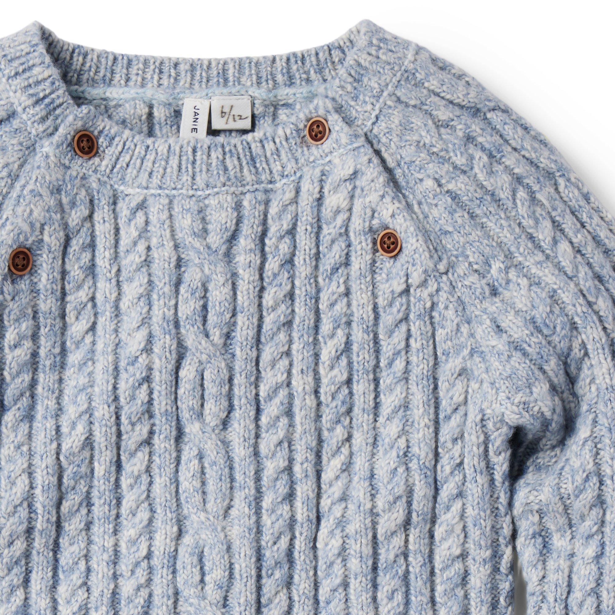 Baby Cable Knit Sweater image number 3