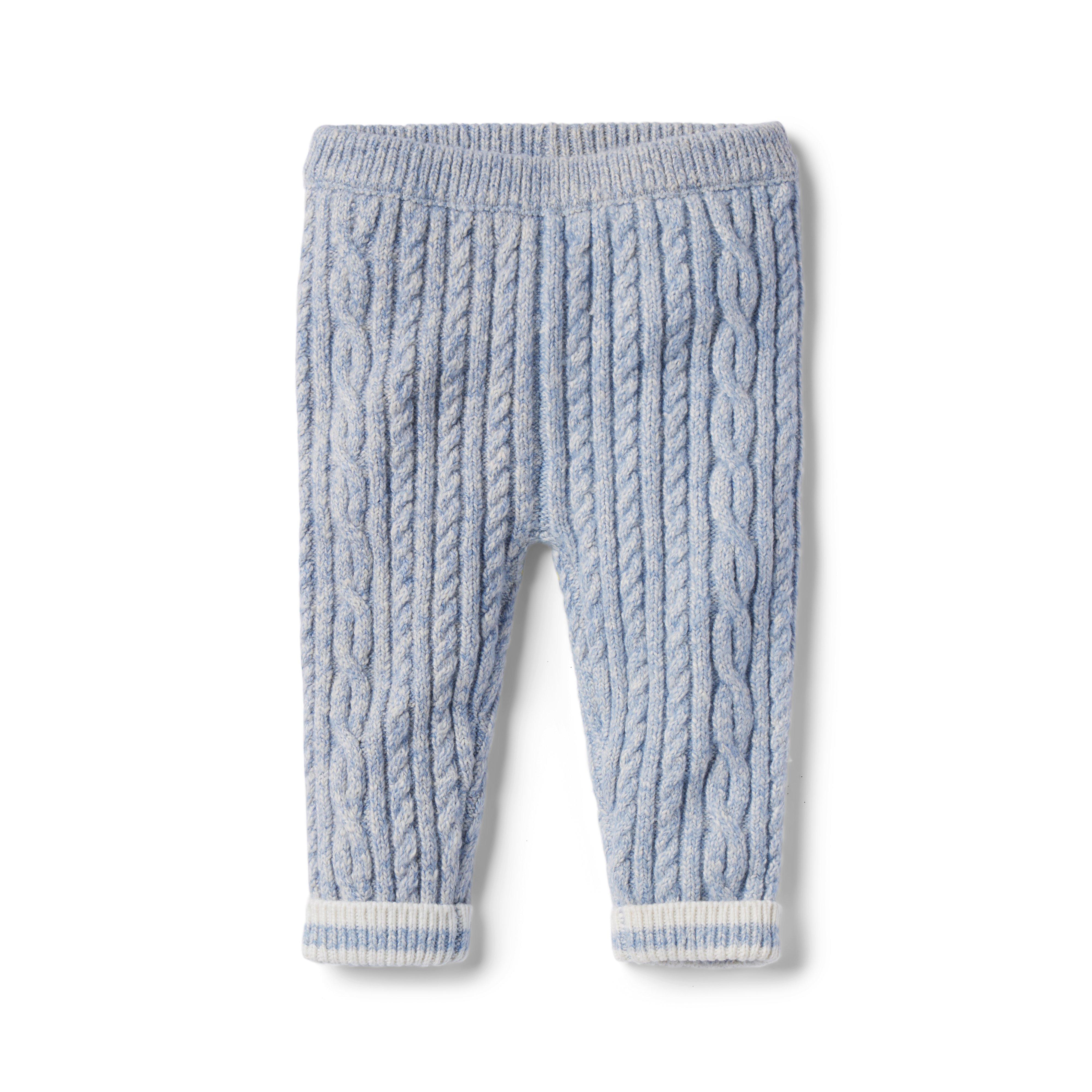 Baby Cable Knit Sweater Leggings