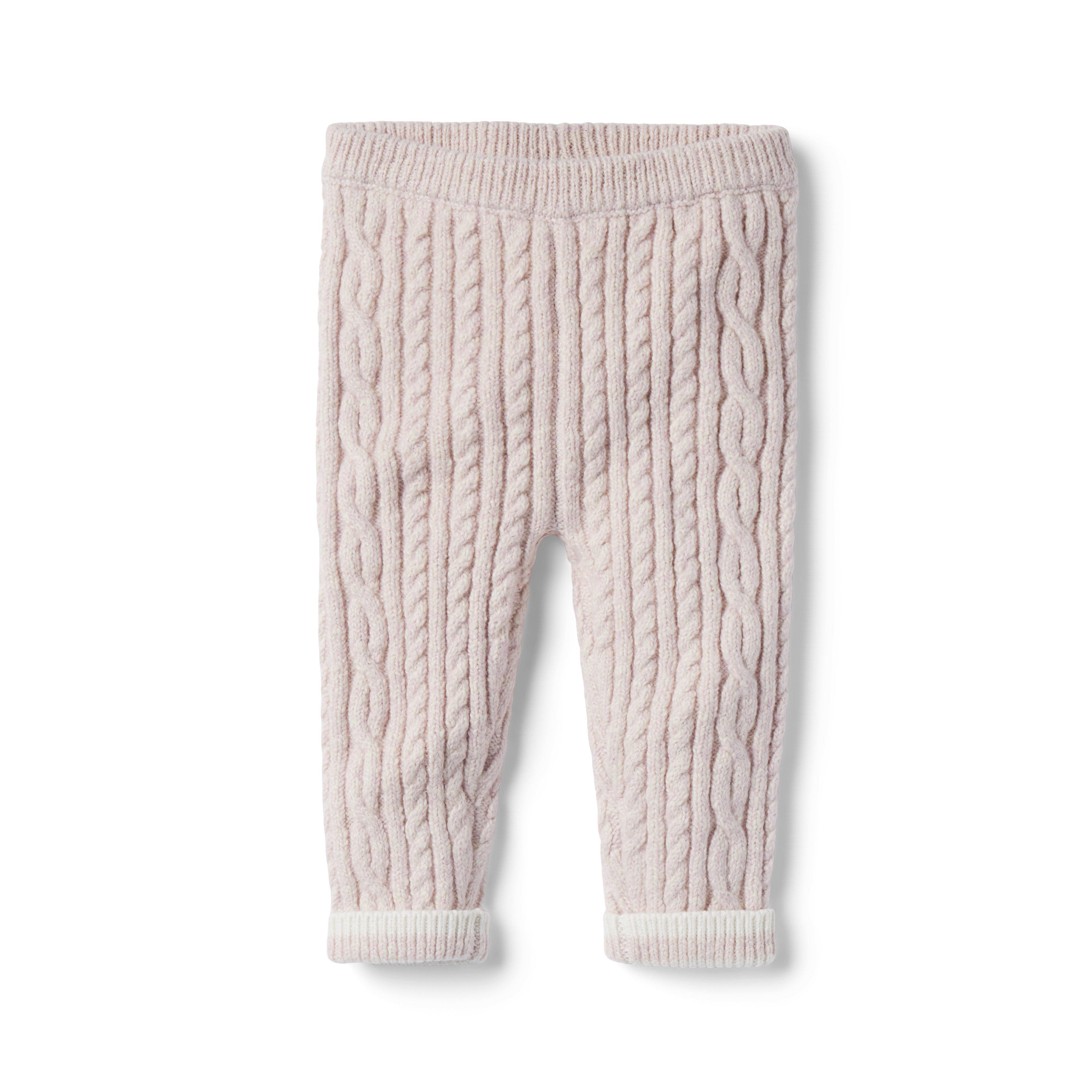 Baby Cable Knit Sweater Pant