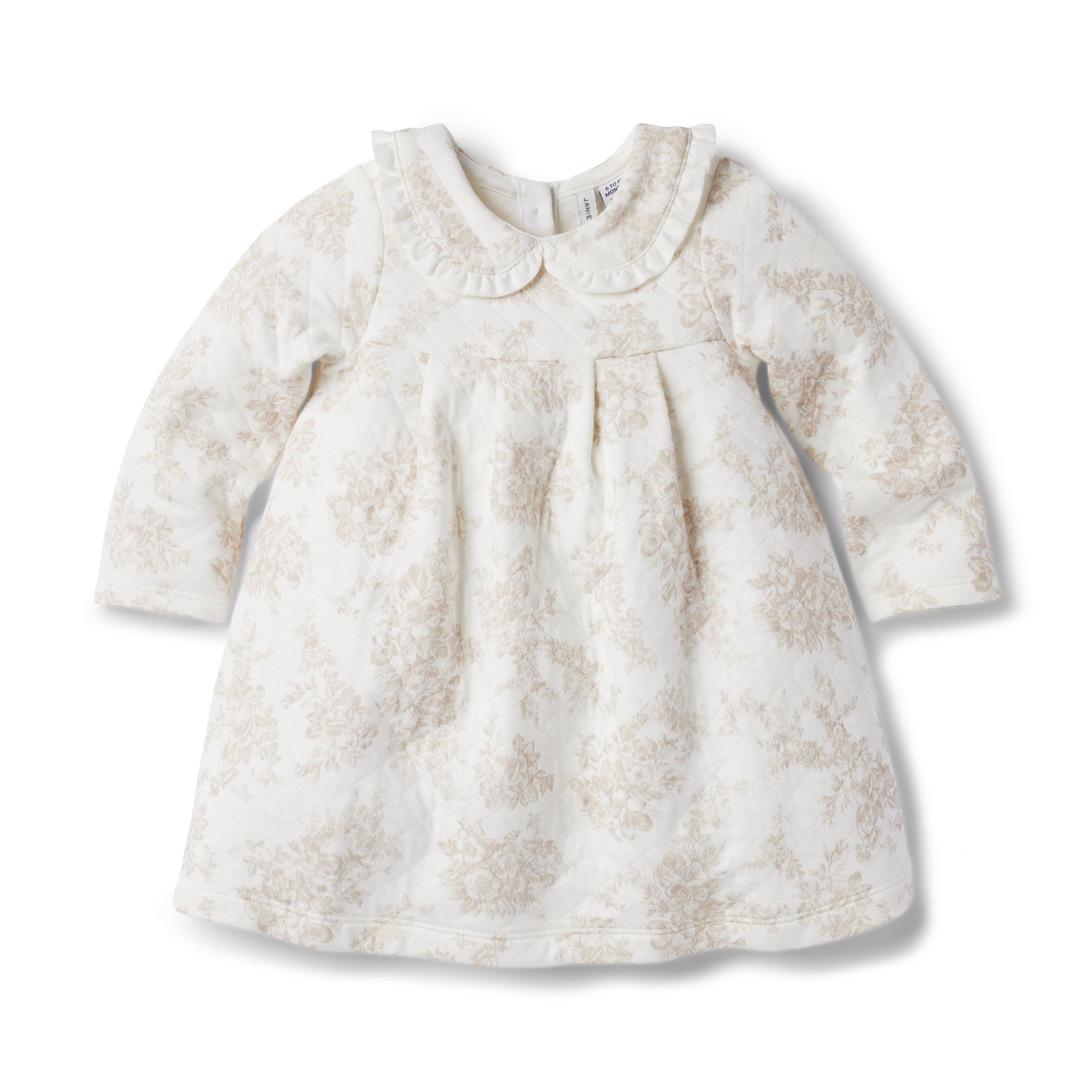 Baby Floral Quilted Dress image number 0