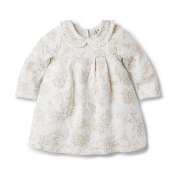 Janie and Jack Baby Floral Quilted Dress