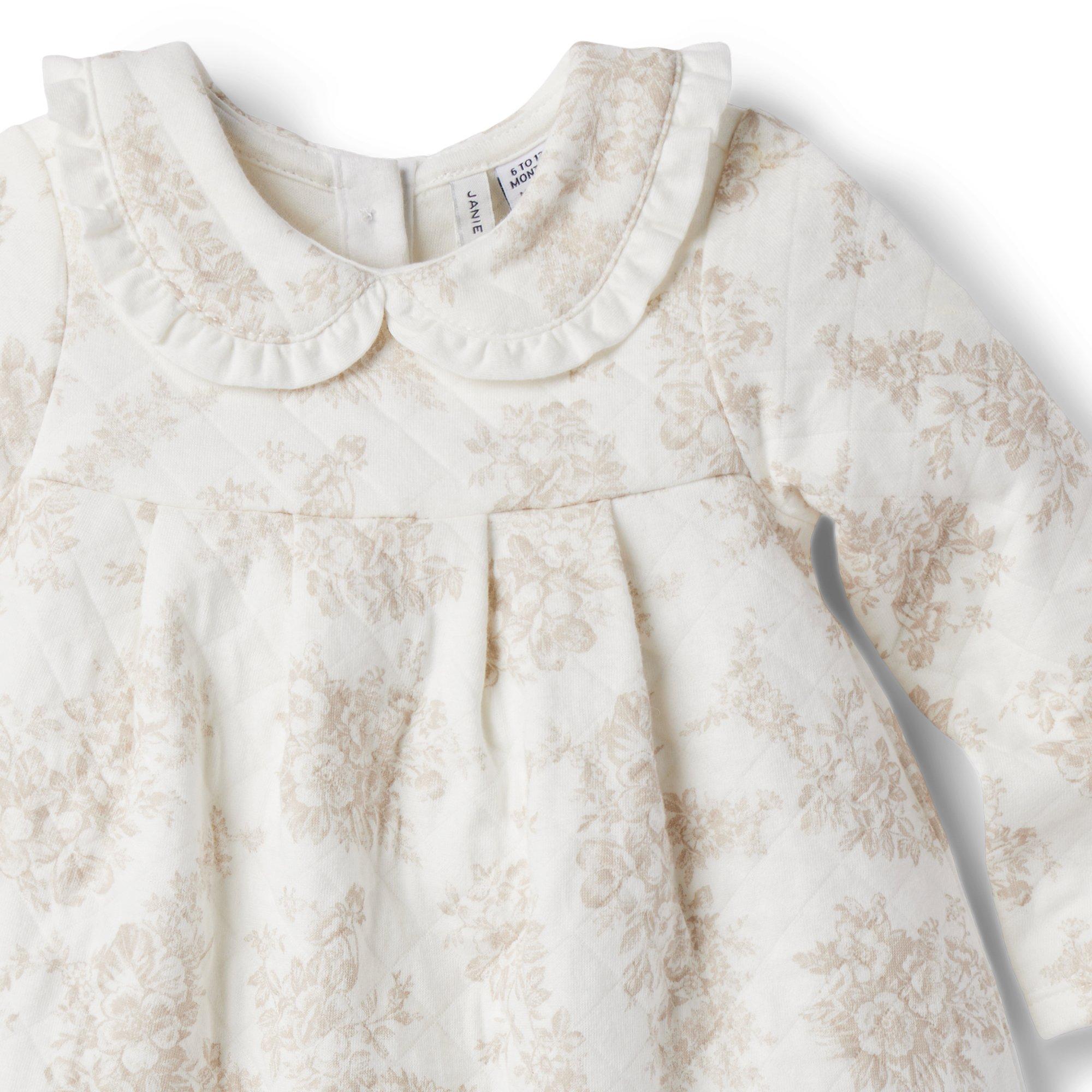 Baby Floral Quilted Dress image number 4