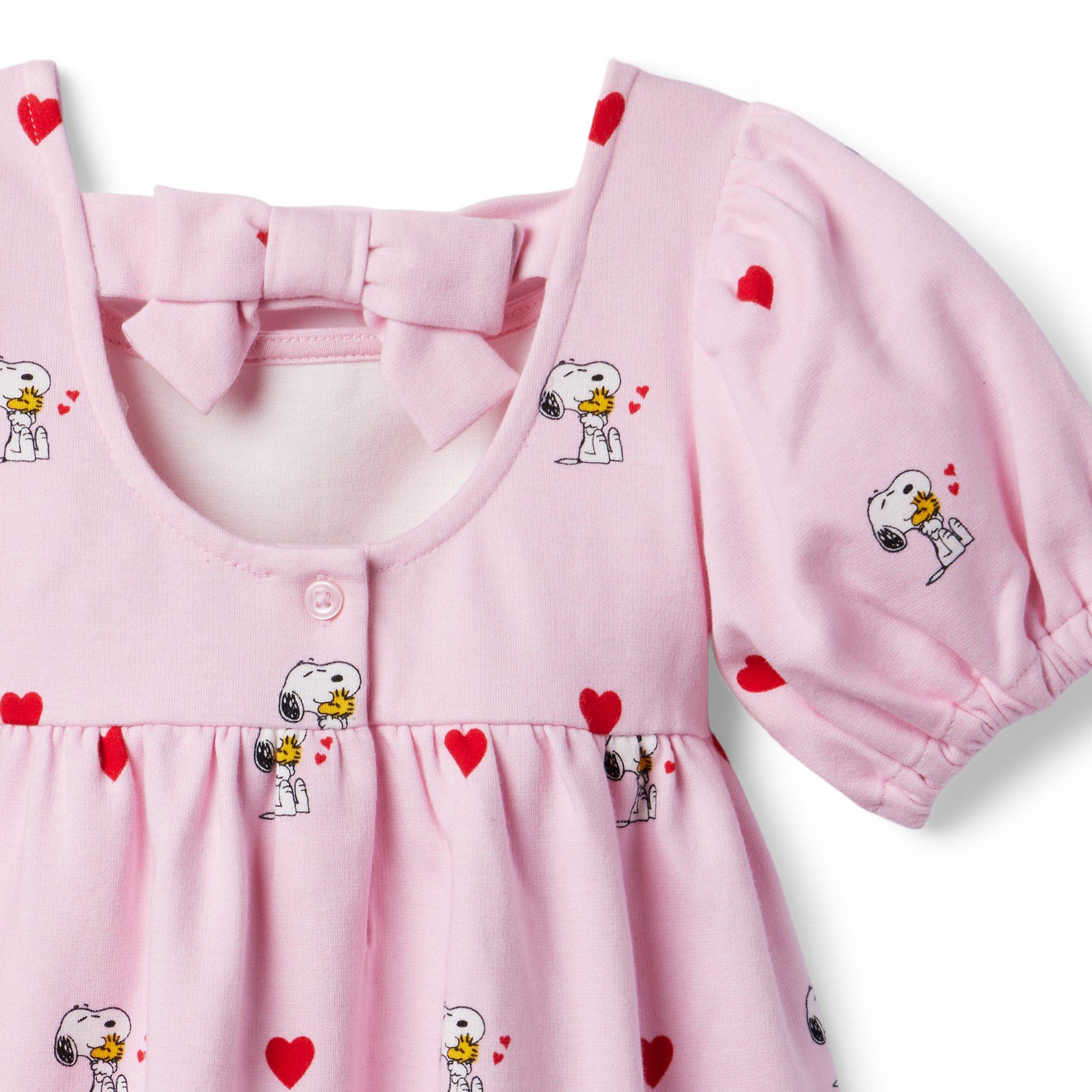 Girl Fairy Tale Snoopy Print PEANUTS™ Snoopy Puff Sleeve Dress by Janie ...