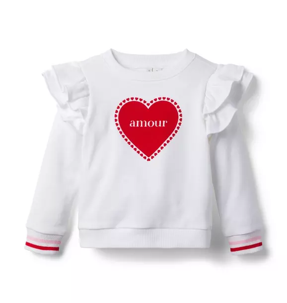 Amour French Terry Sweatshirt 