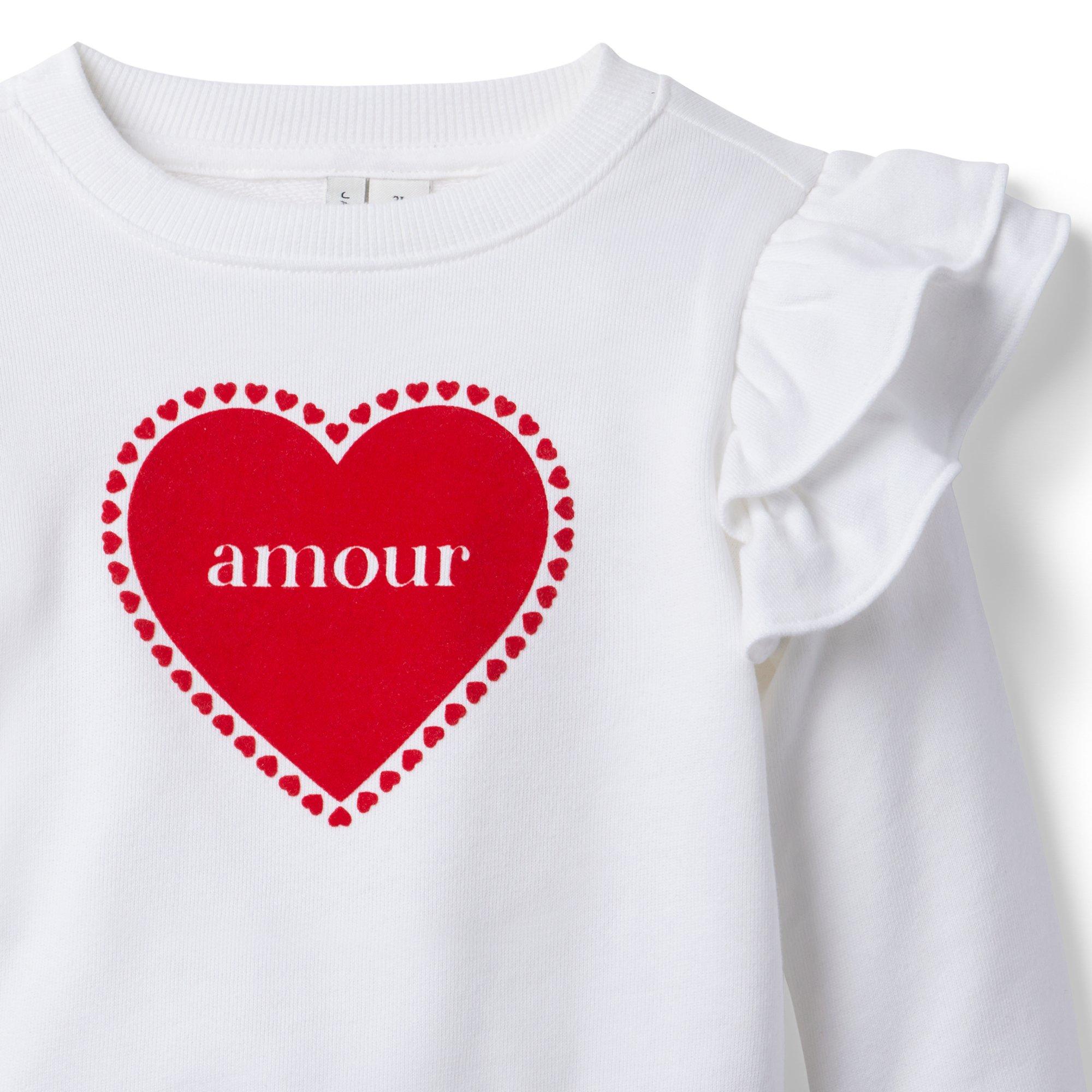 Amour French Terry Sweatshirt  image number 2