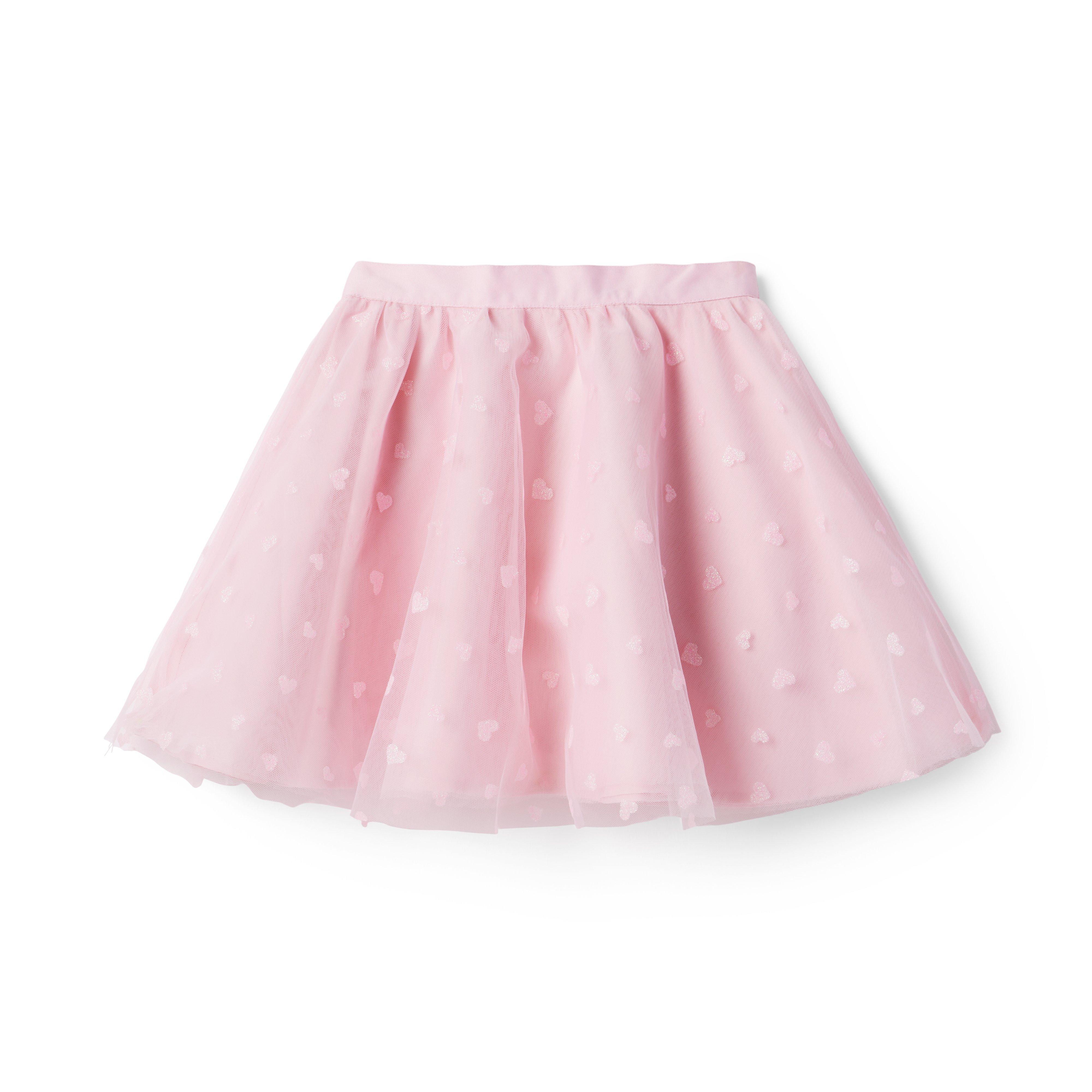 Glitter Heart Tulle Skirt 