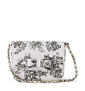 Floral Toile Bow Purse
