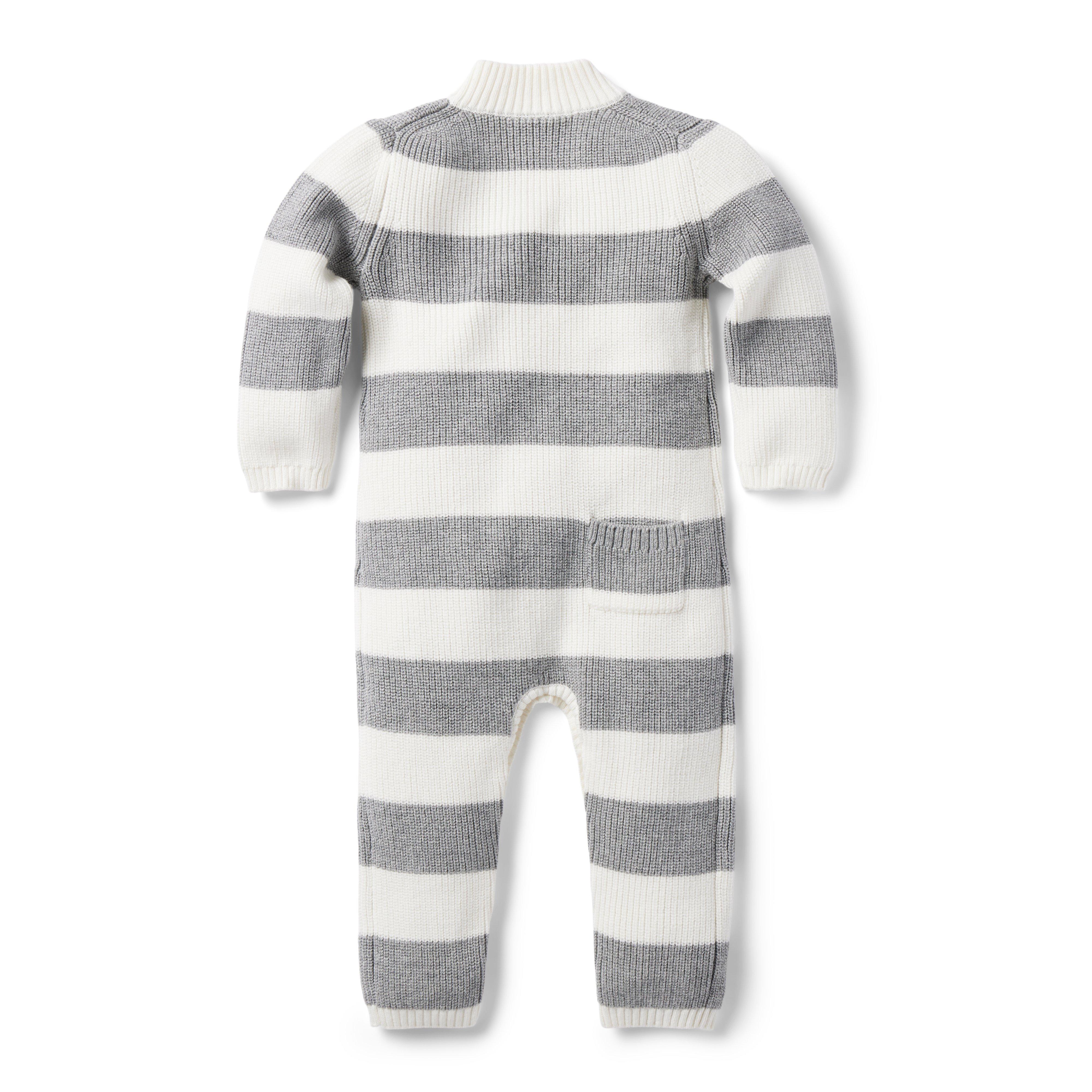 Baby Striped Sweater One-Piece image number 1
