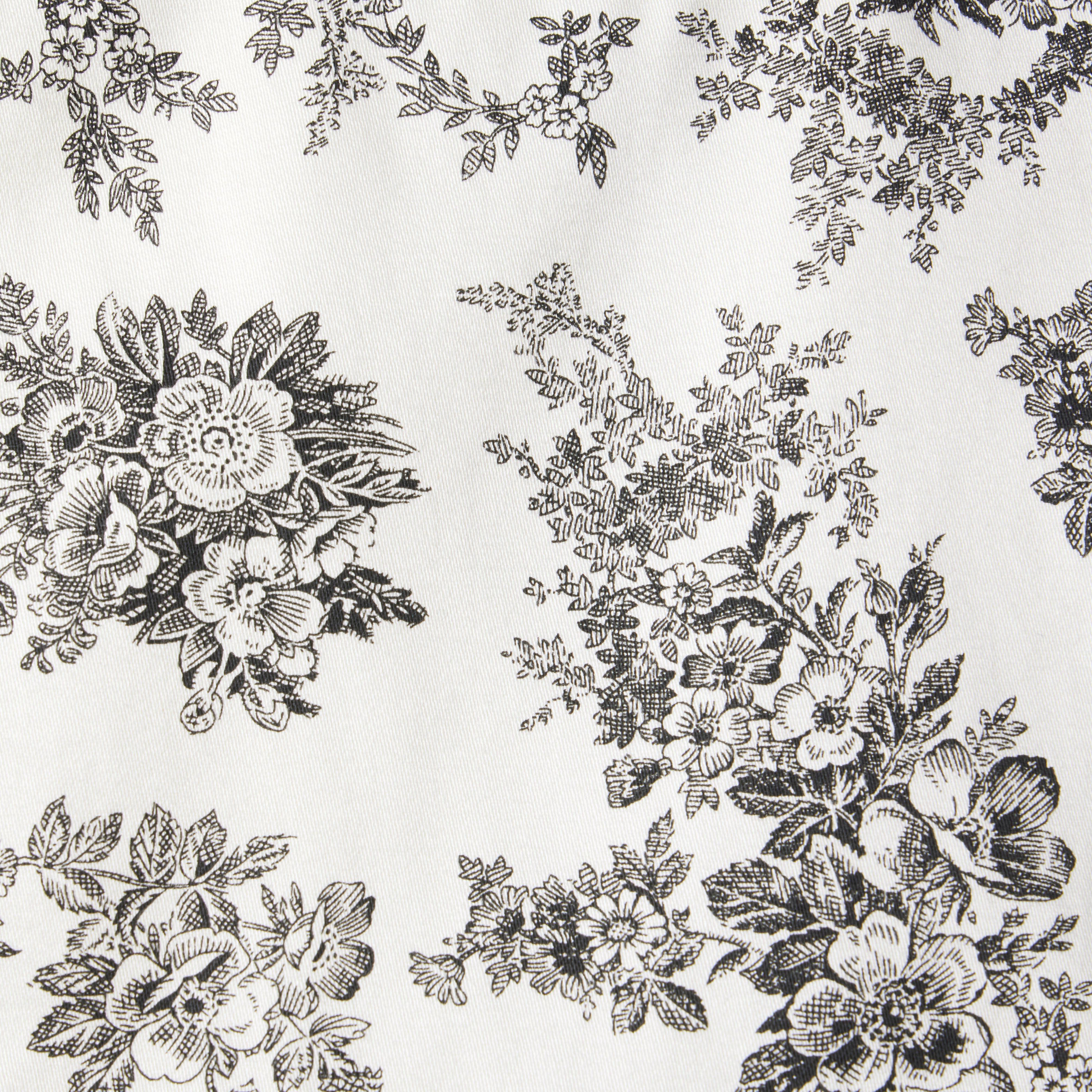 Floral Toile Ruffle Dress image number 5