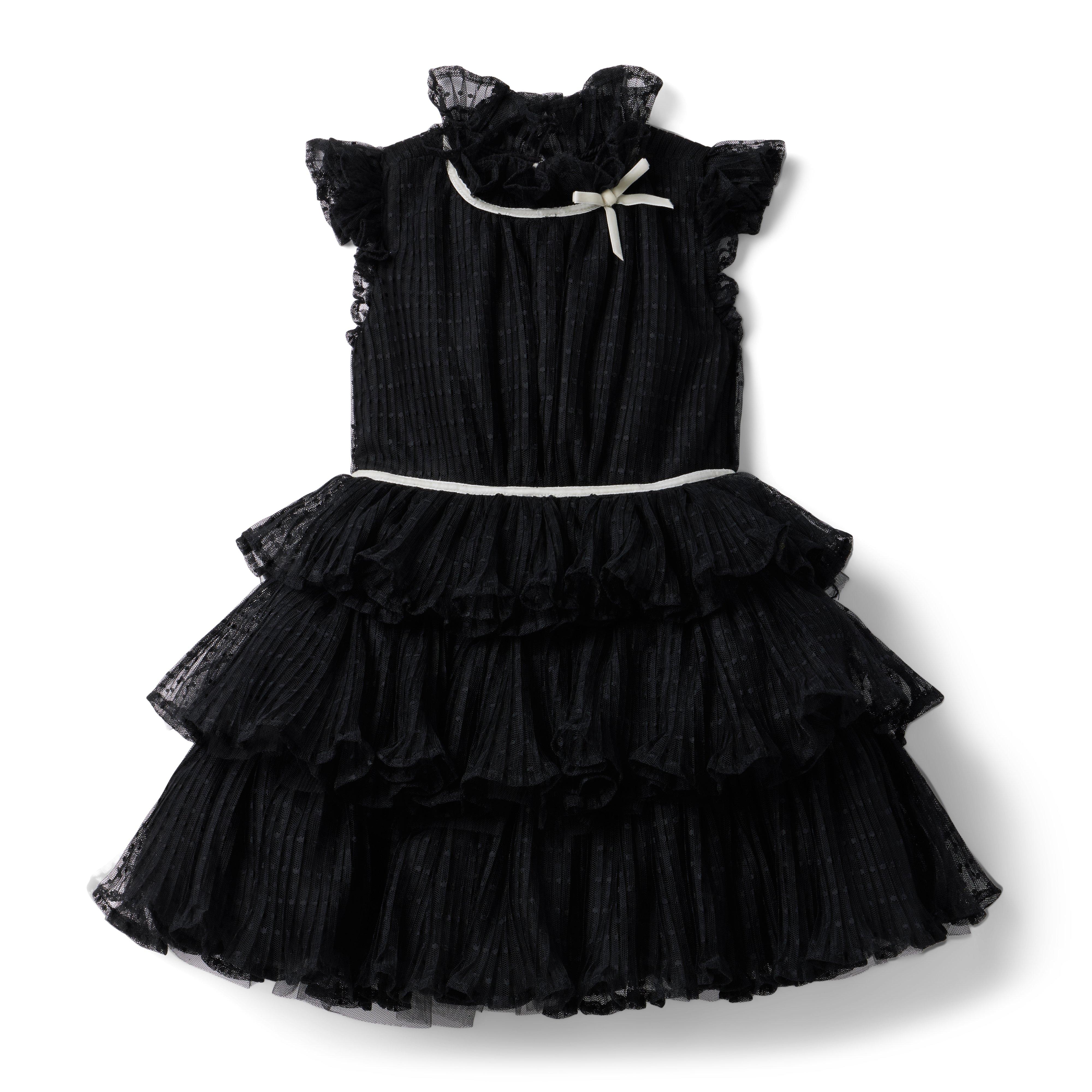 Dot Tiered Tulle Dress image number 1