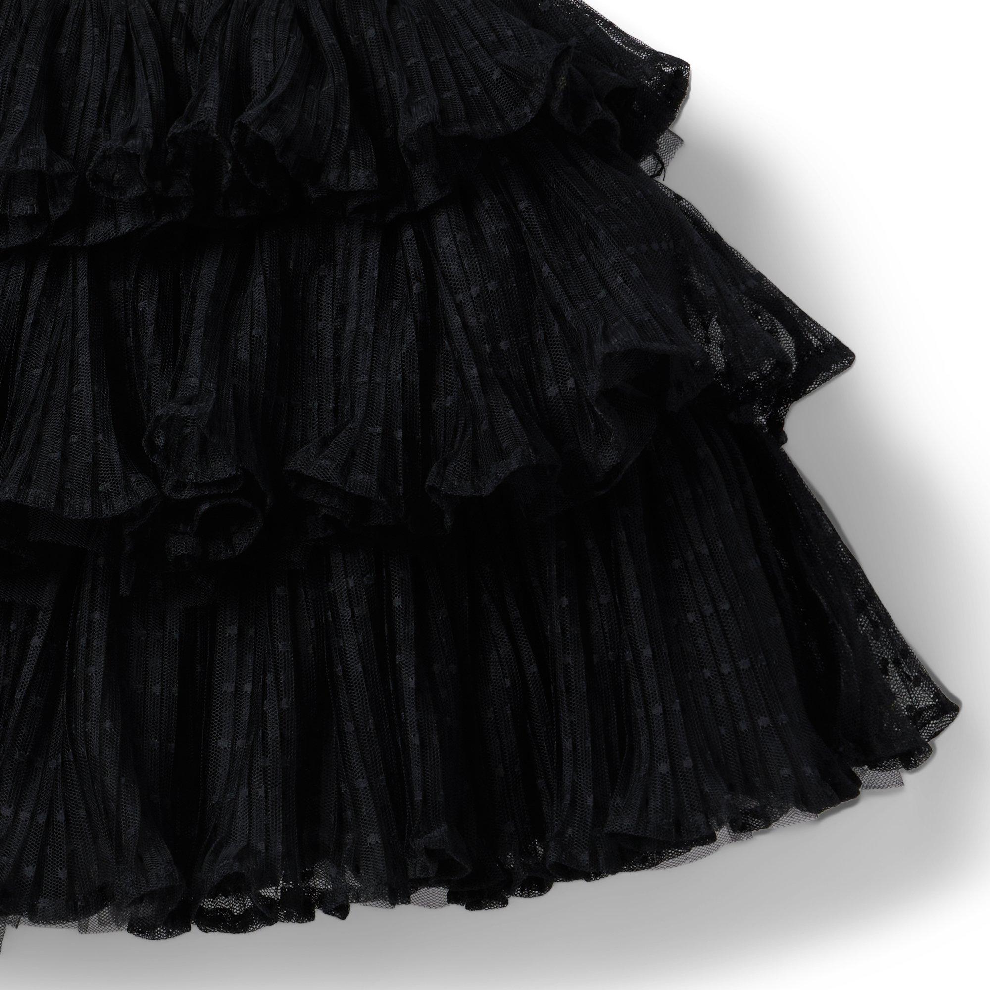 Dot Tiered Tulle Dress image number 6