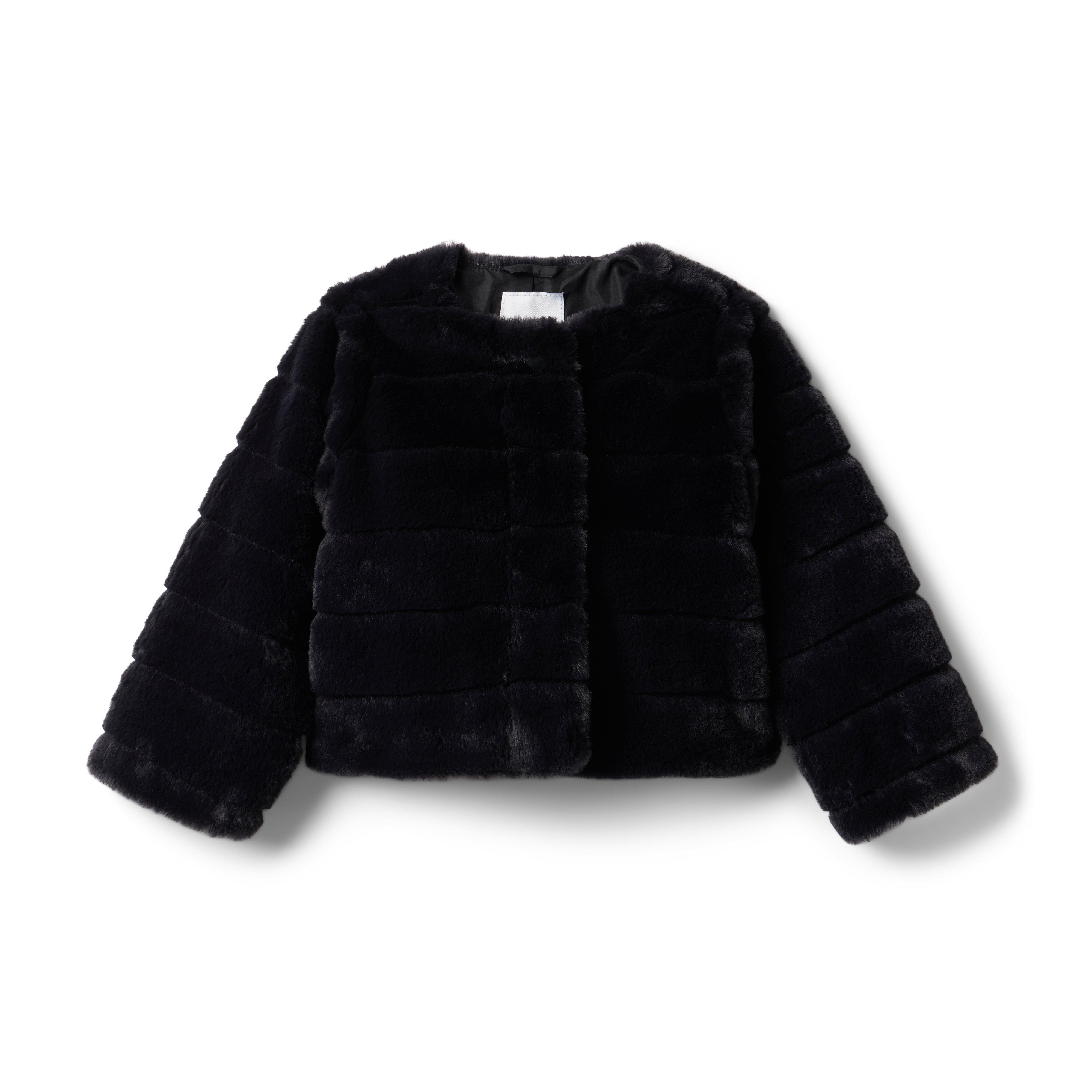 Cropped Faux Fur Coat image number 0